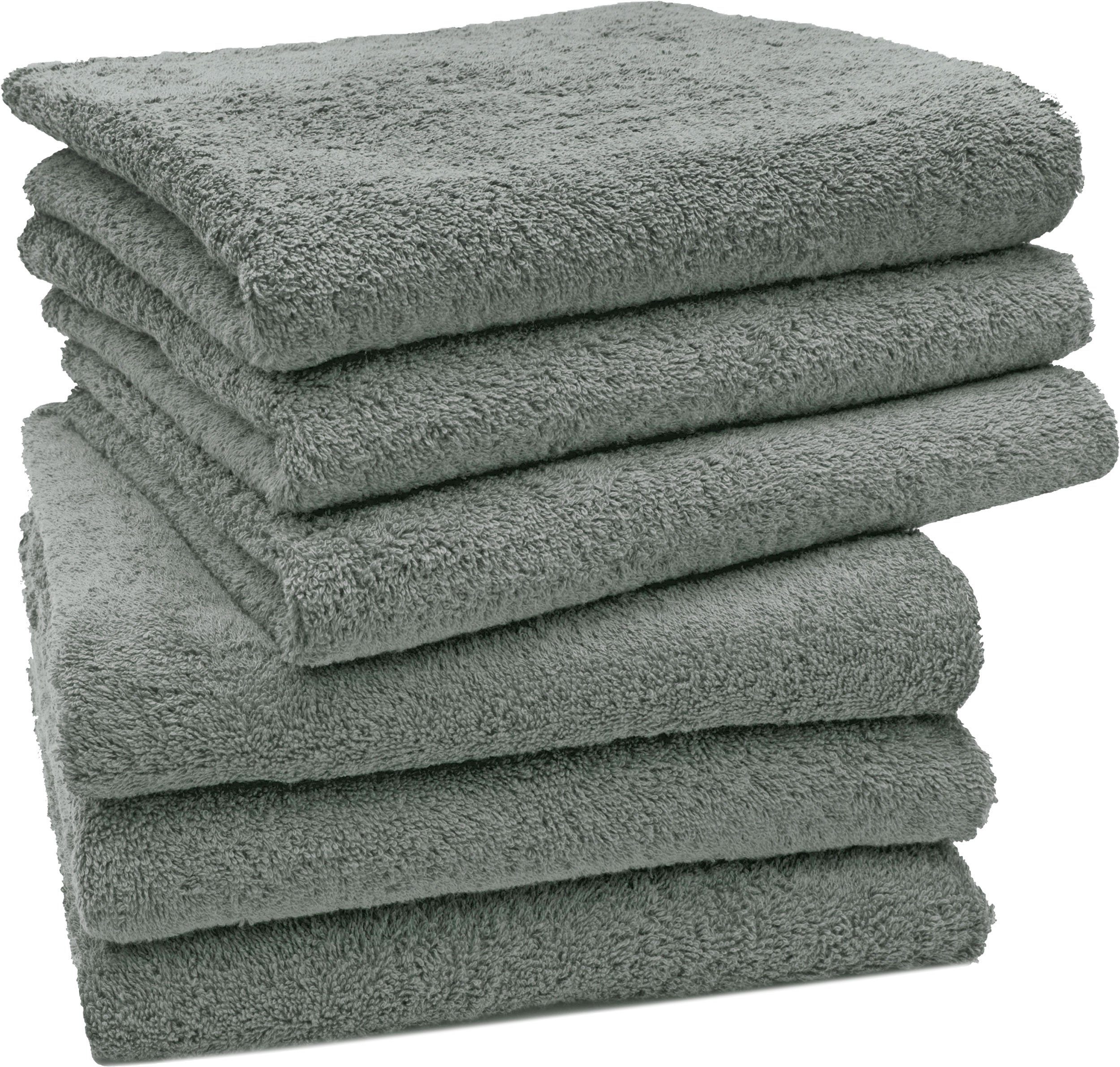 ZOLLNER Handtücher, Walkfrottier (6-St), 50 x günstig online kaufen