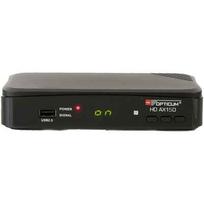 Opticum Red »HD AX150 HDTV - Receiver - schwarz« SAT-Receiver