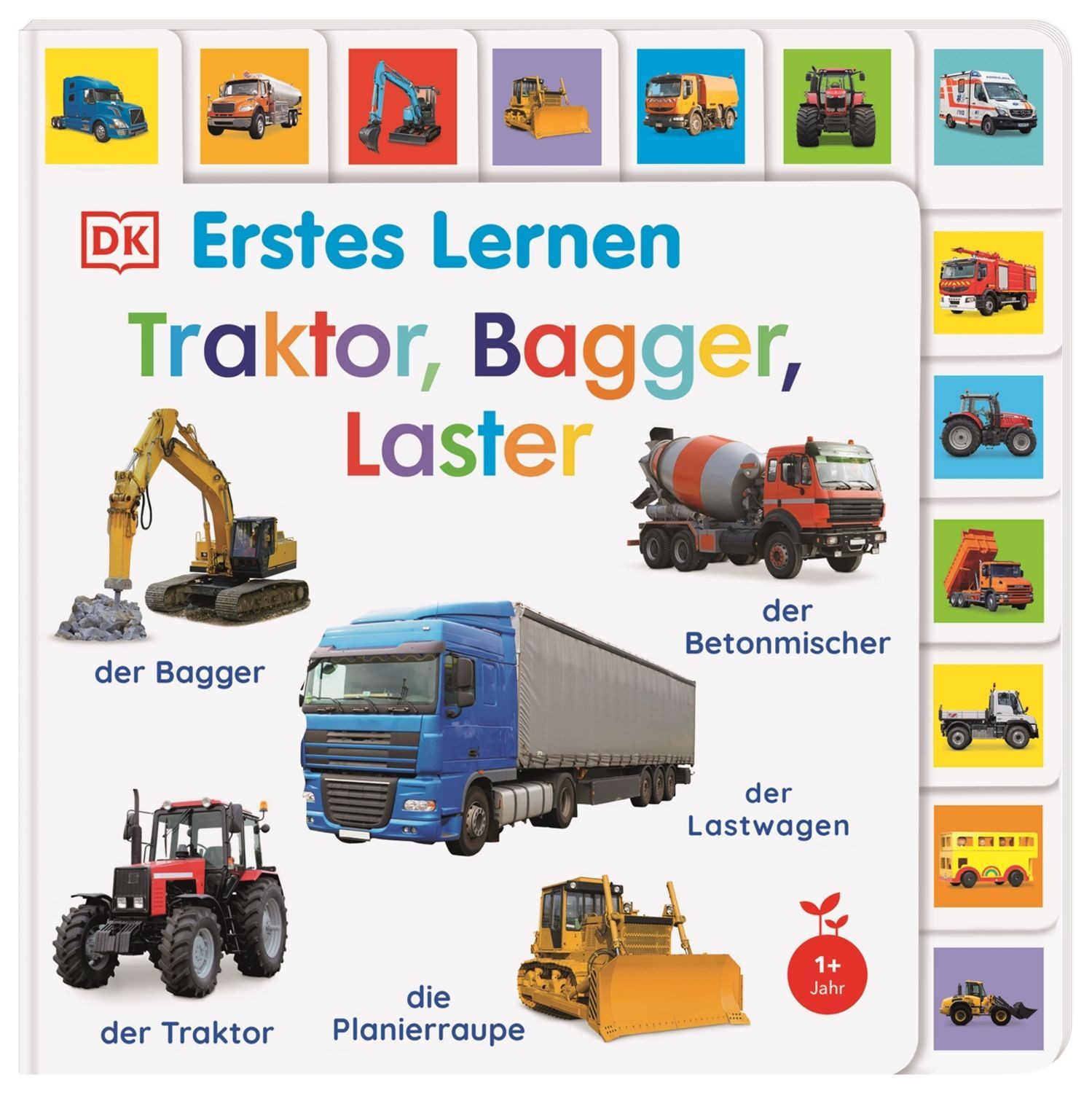 Erstes Lernen. Traktor, Bagger, Laster / DK Erstes Lernen