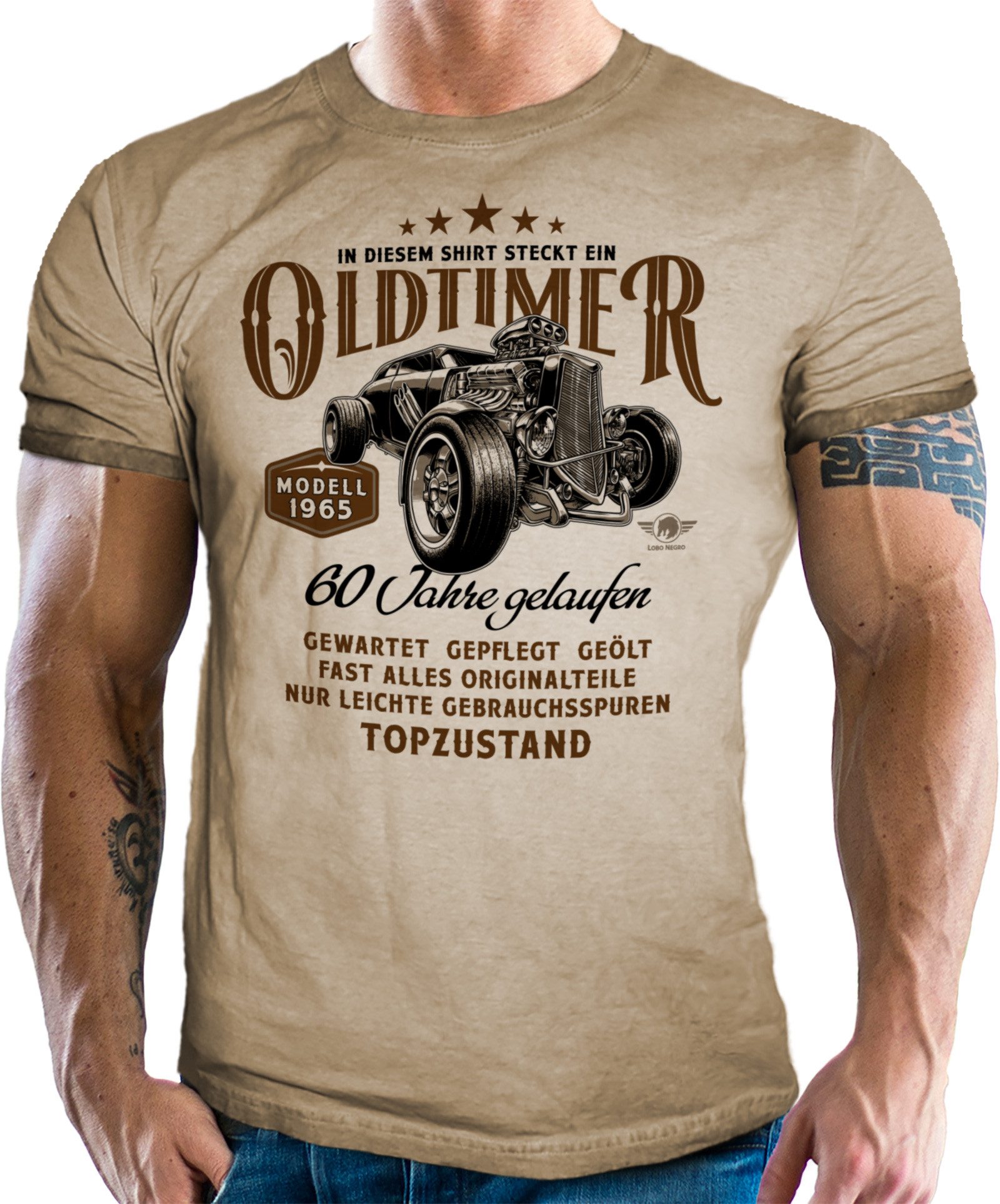 LOBO NEGRO® T-Shirt für Männer zum günstig online kaufen