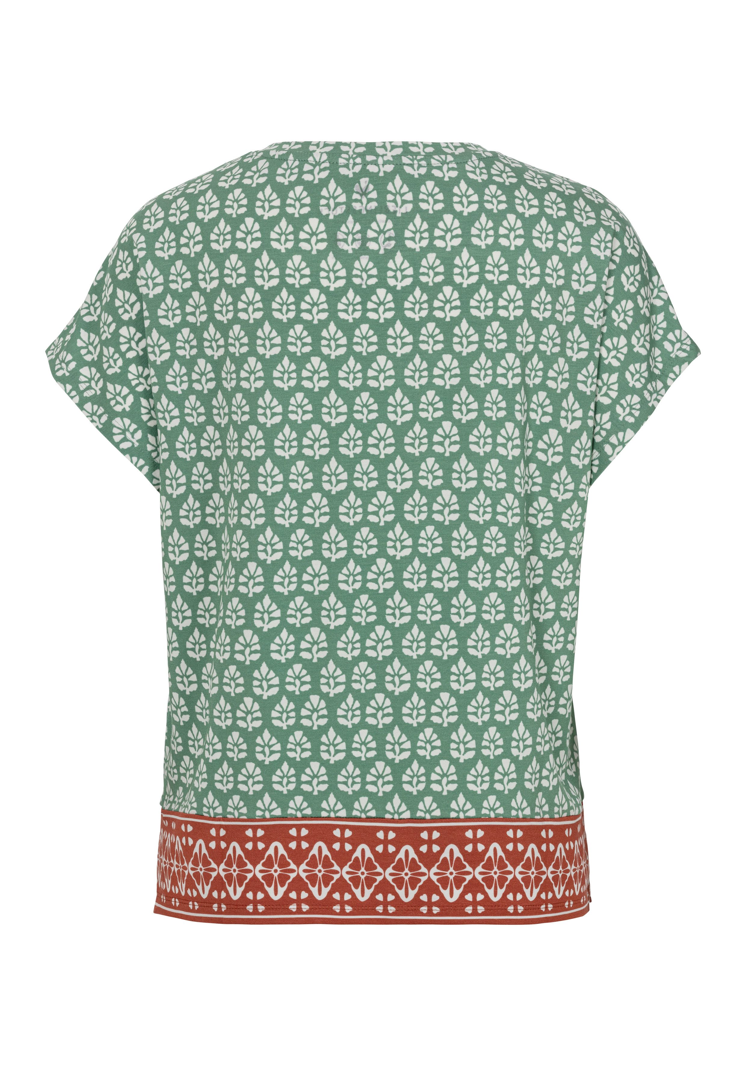 Lieblingsstück V-Shirt CaleniL mit Alloverprint günstig online kaufen