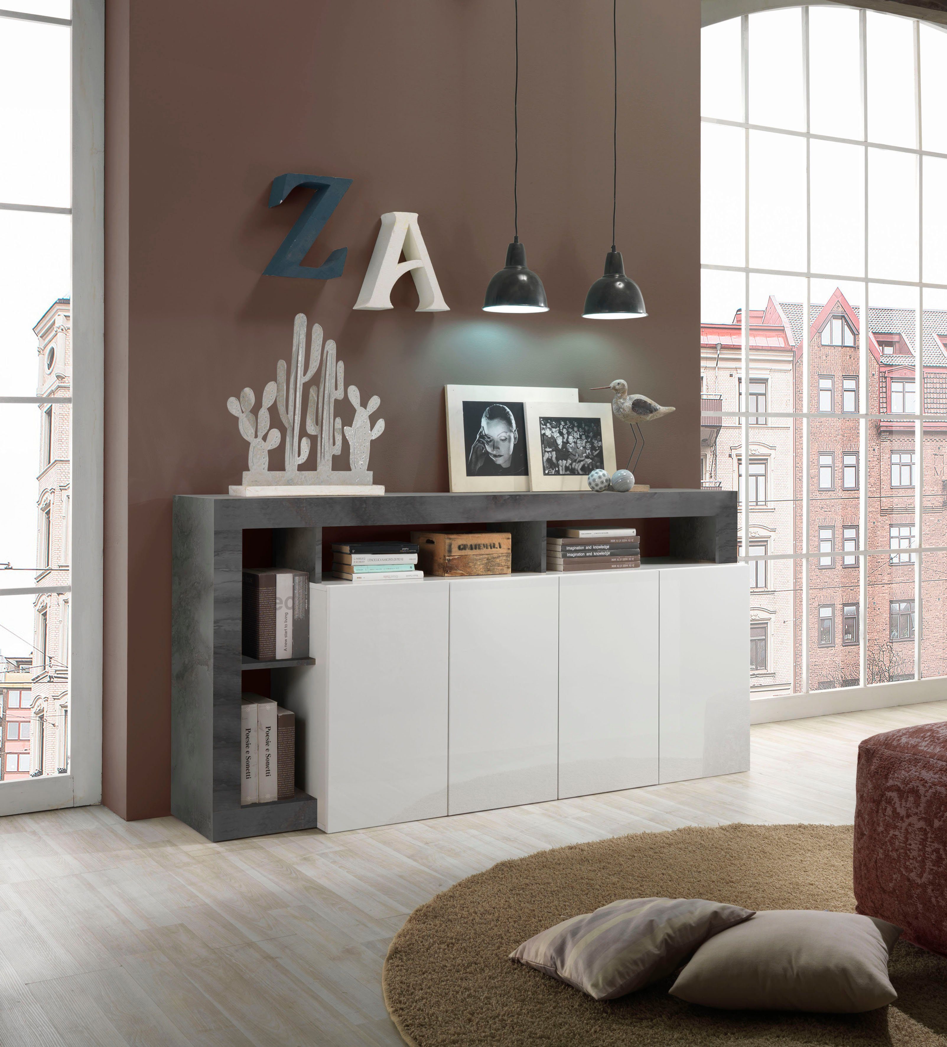 INOSIGN Sideboard "Hamburg", Breite 184 cm günstig online kaufen