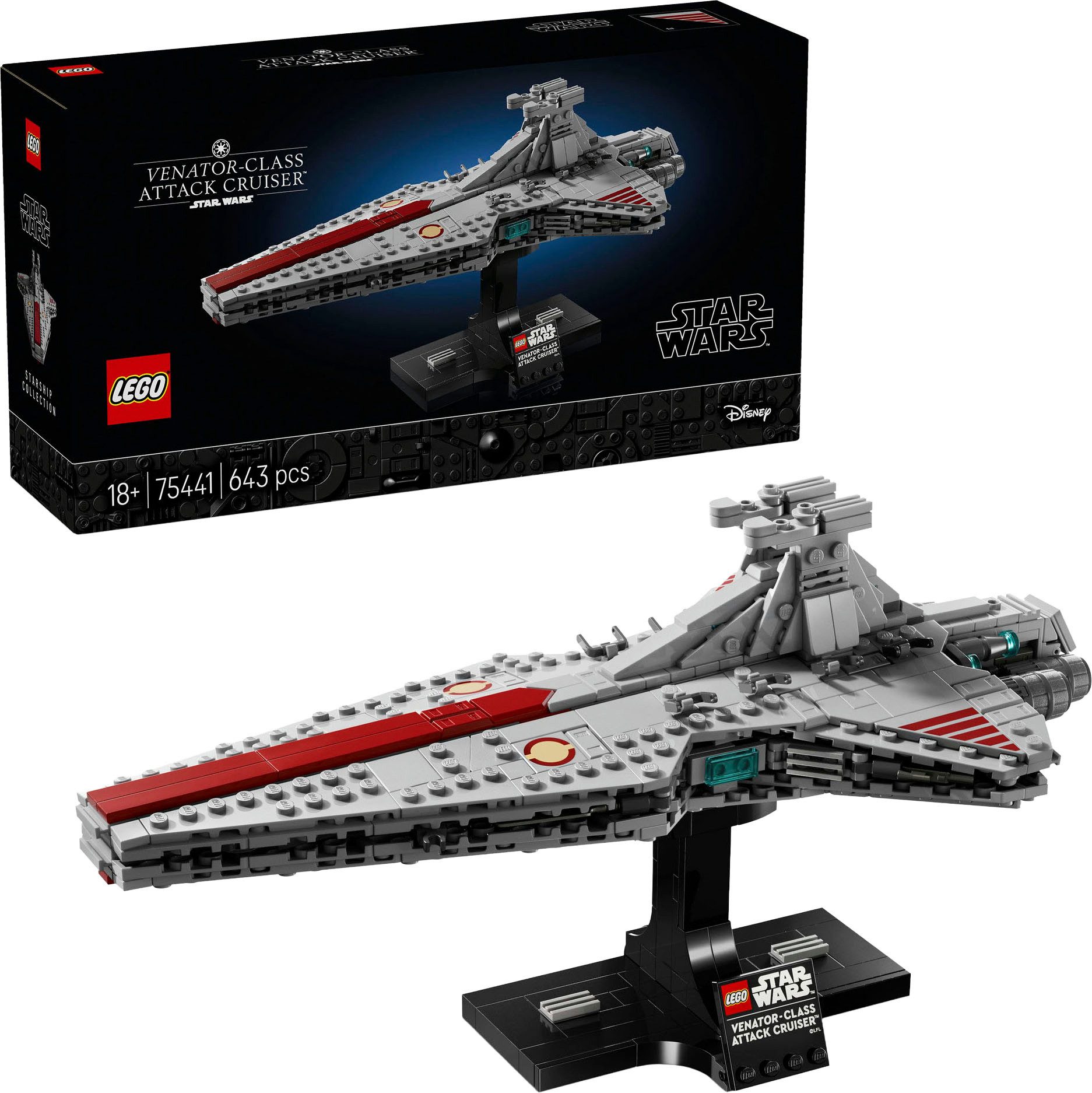 LEGO® Angriffskreuzer der Venator-Klasse (75441), LEGO Star Wars Konstrukti günstig online kaufen