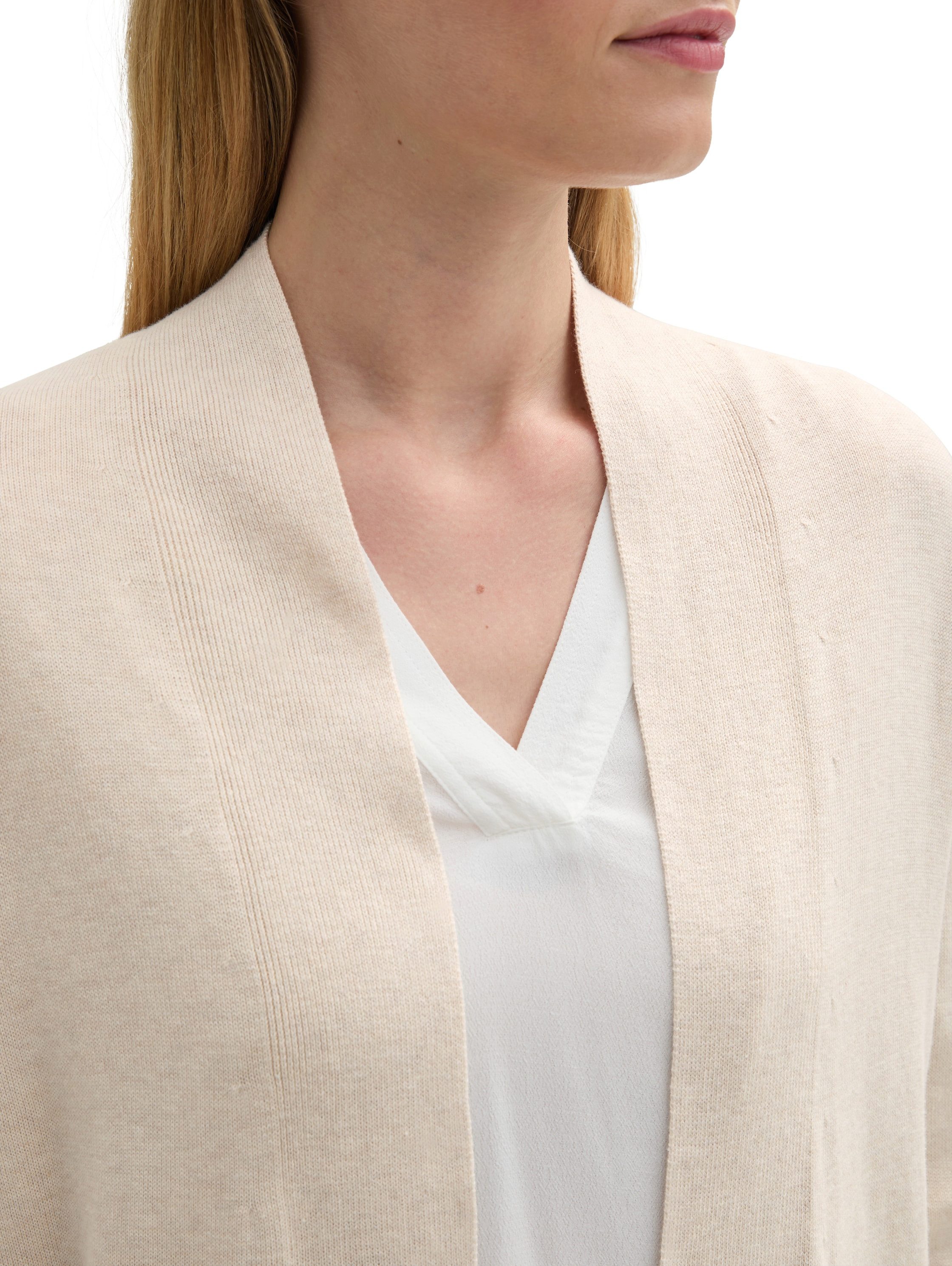 TOM TAILOR Cardigan mit Schalkragen