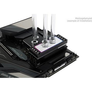 AlphaCool Wasserkühlung Apex RAM X4 Water Cooler Black