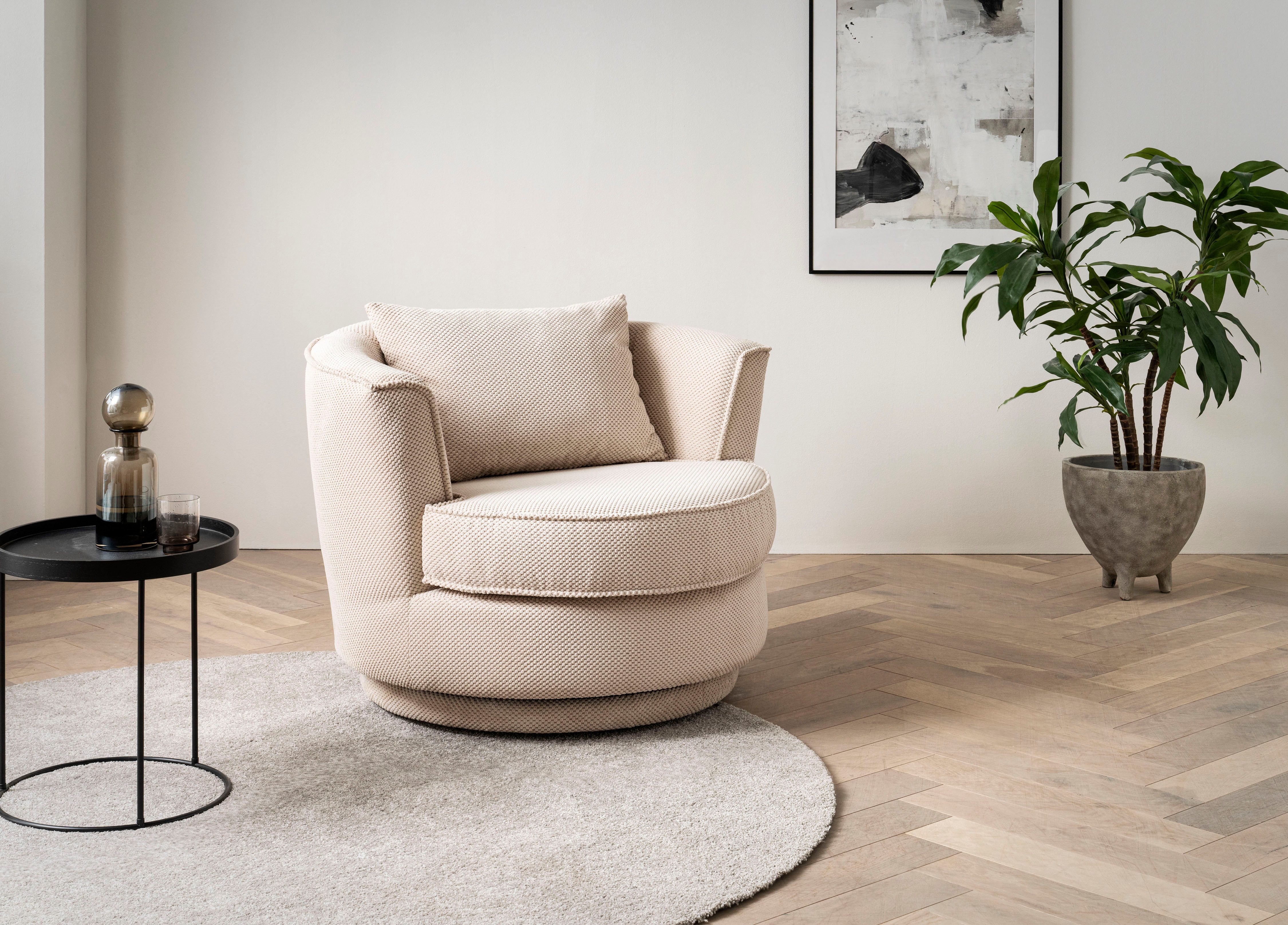 Leonique Drehsessel MAISIE, Lese-Sessel, Love Seat, günstig online kaufen