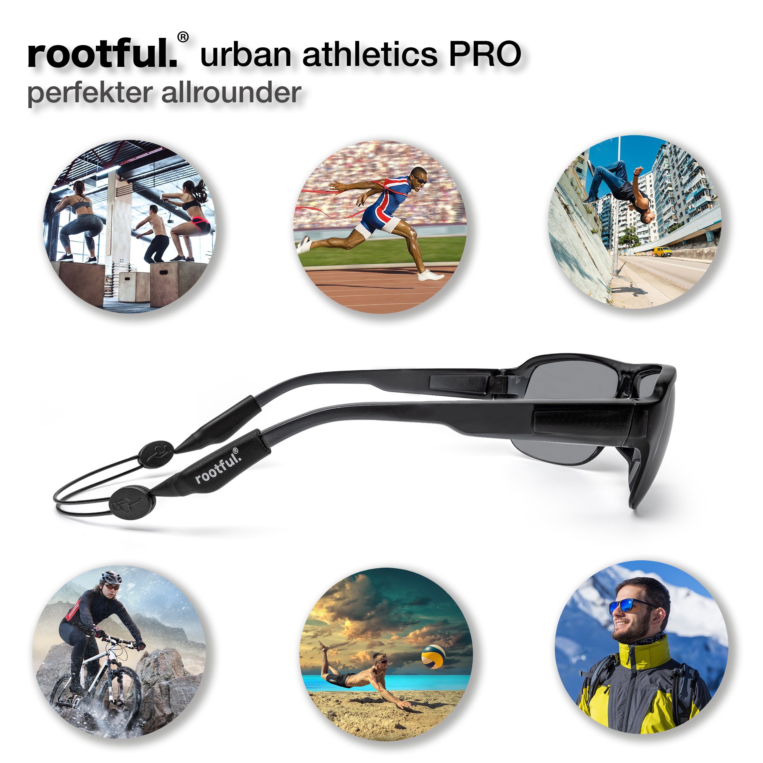 Leistungsfähig ULTRA, rootful. Sportbrillenband Brillenband rootful.® Brillenband