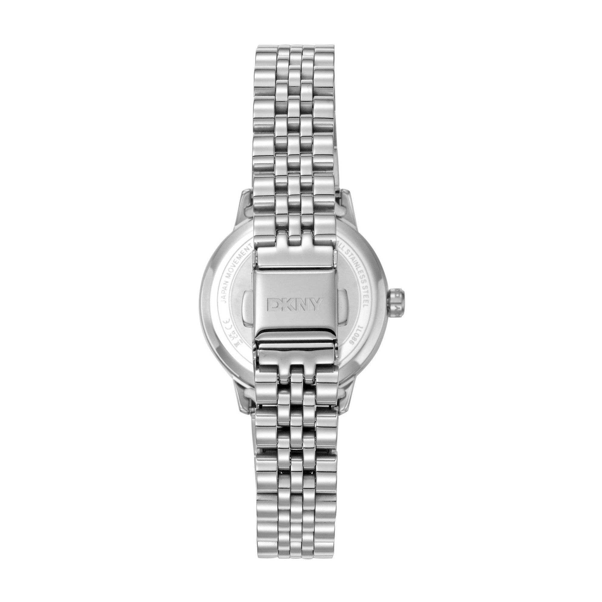DKNY Quarzuhr Everyday DK1L086M0045, Armbanduhr, Damenuhr, Edelstahlarmband, analog