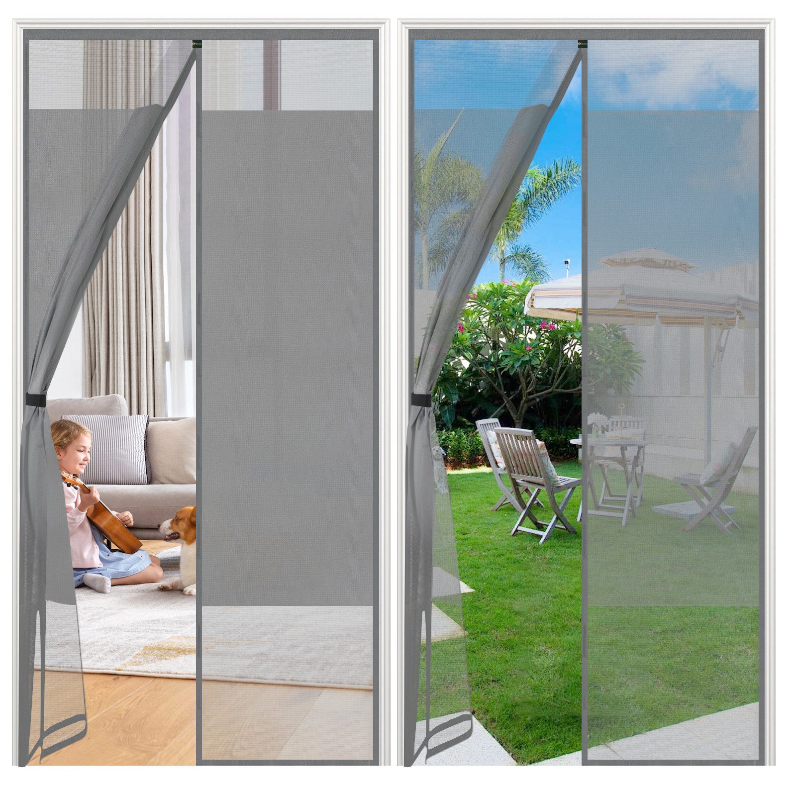 Sekey Insektenschutz-Tür Sichtschutz Türvorhang mit Magnet – Insektenschutz günstig online kaufen