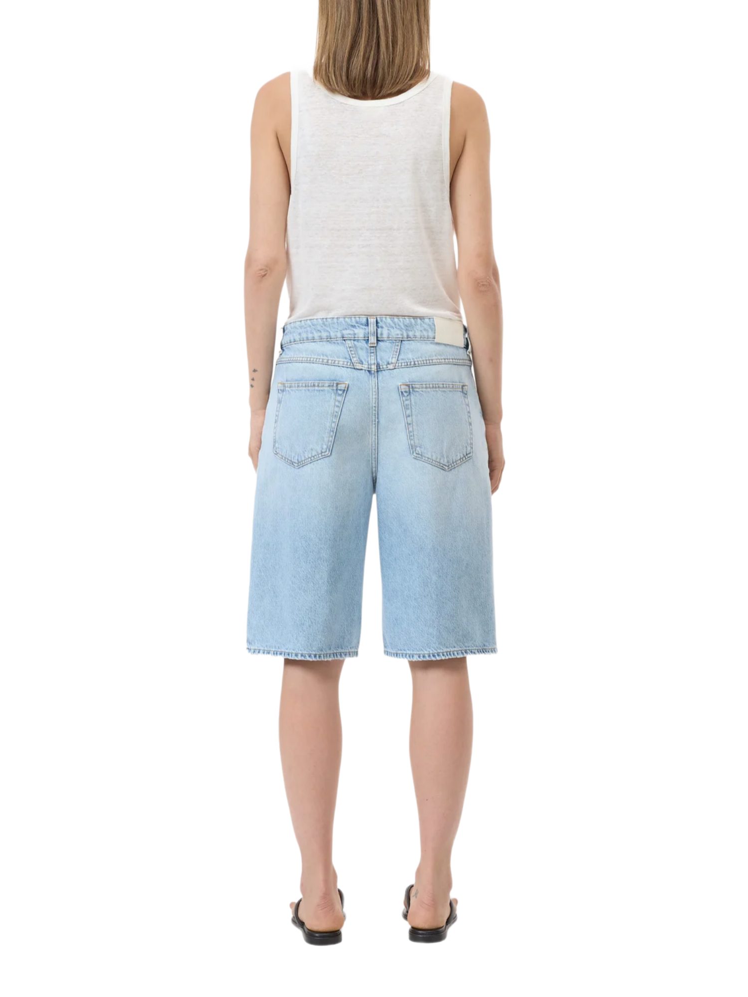 CLOSED Bermudas blau,Casual,Baumwolle,Unifarben,Loose Fit,Mittel