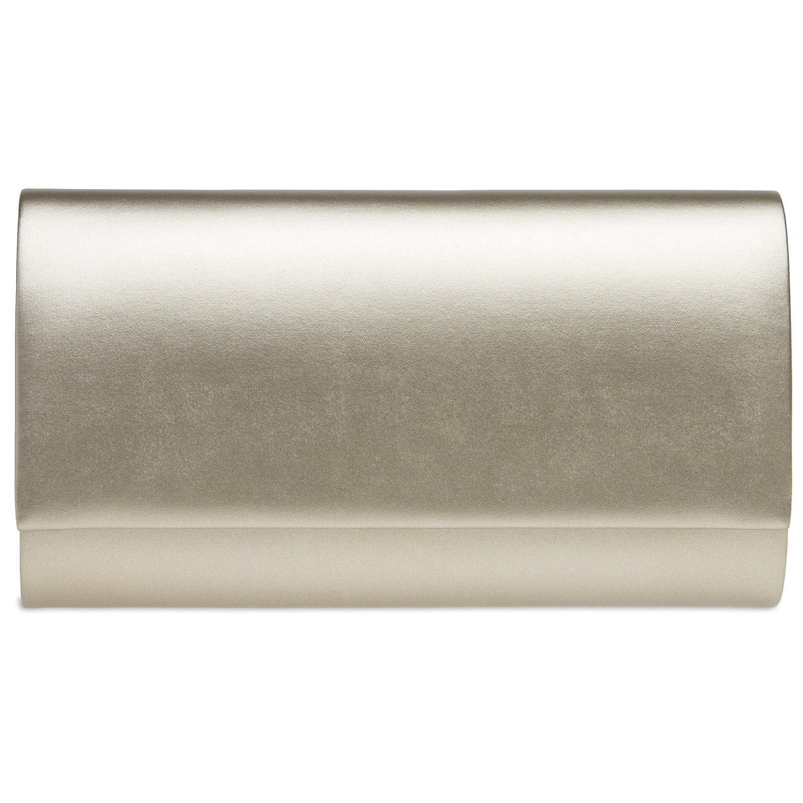 Caspar Clutch TA412 große Damen Metallic Clutch Abendtasche