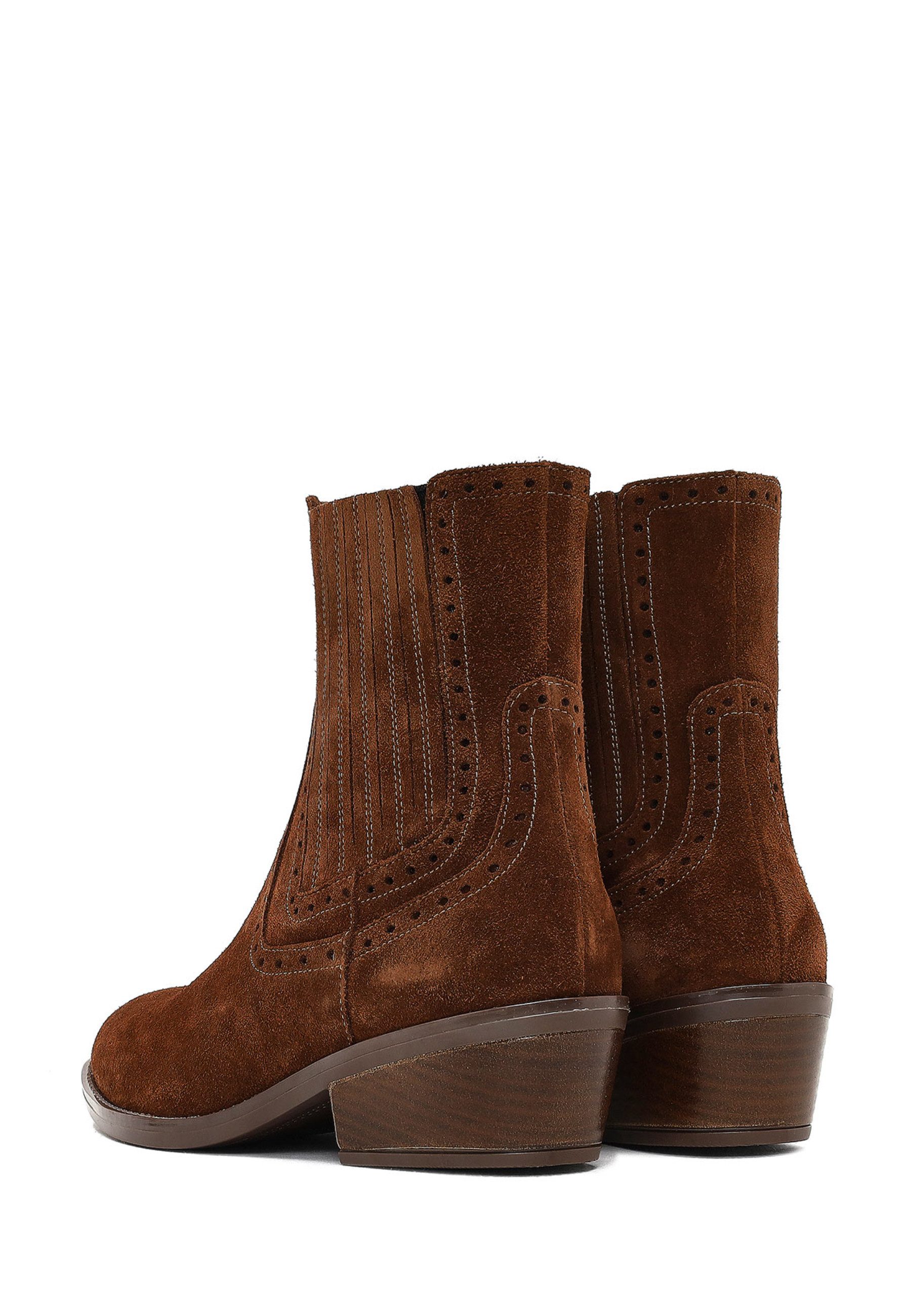 Derimod Cowboy-Stiefel aus Veloursleder Cowboy Boots