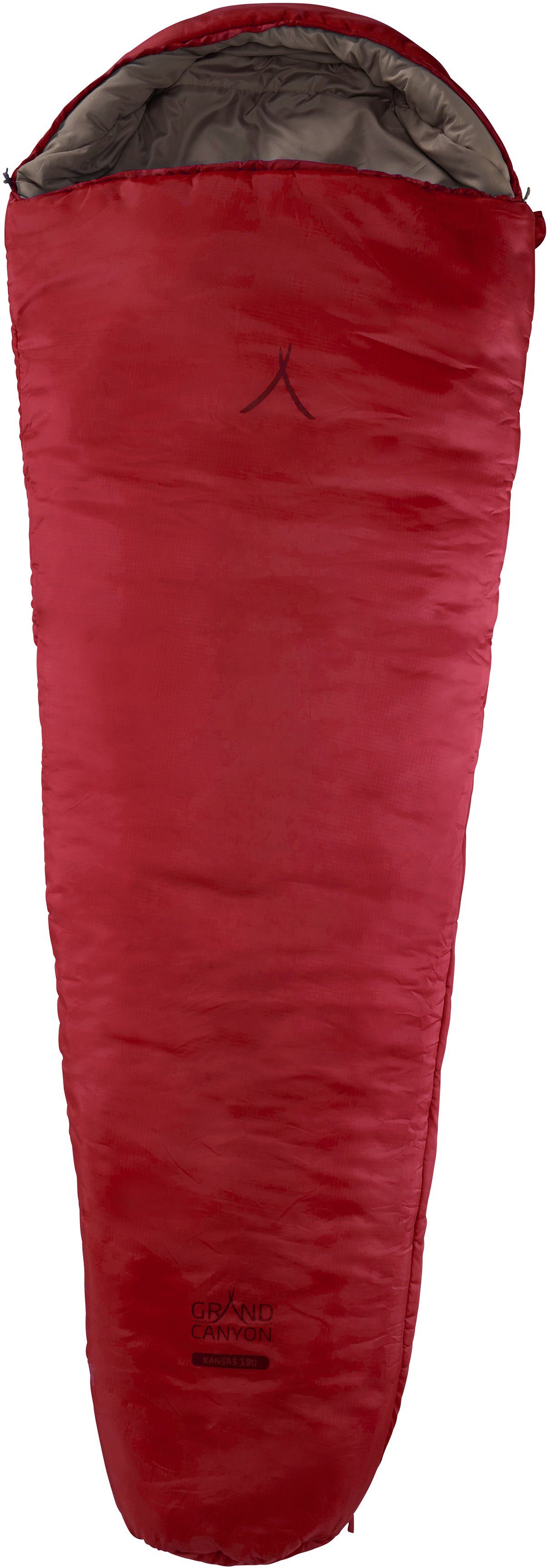 KANSAS (2 CANYON tlg) Dahlia Mumienschlafsack GRAND Red
