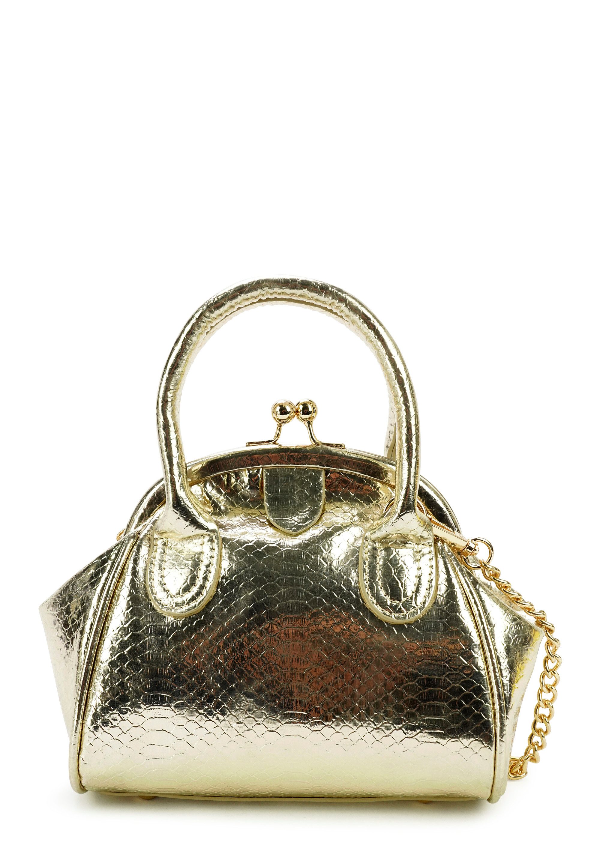 Harpa Henkeltasche VALENTINA, in glänzender Kroko-Optik günstig online kaufen