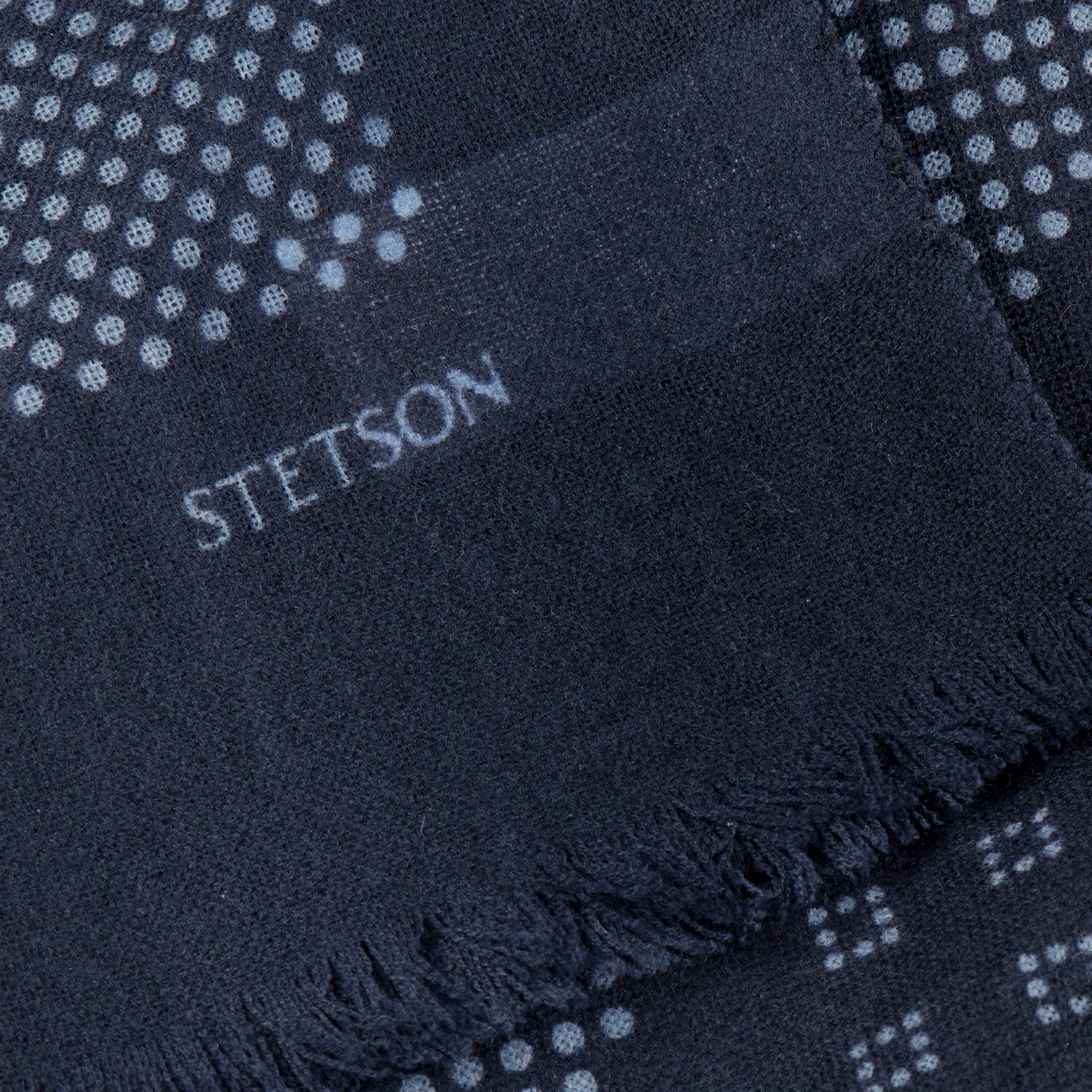Stetson Strickschal, (1-St), Schale mit Fransen