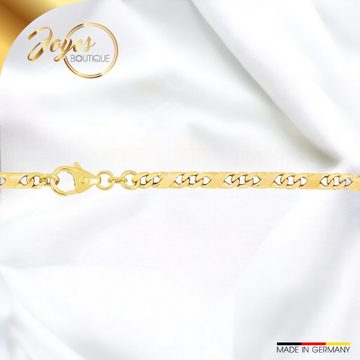 Joyes Boutique Goldkette JB Unisex Goldarmband Dollar Kette 3.7 mm 585 - 14 Kt 19 cm (Gold, JB)