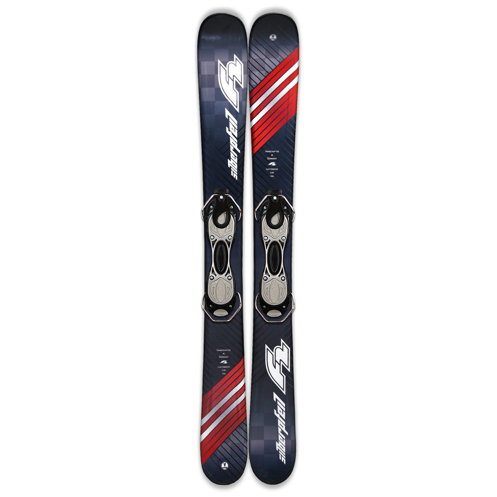 F2 Ski F2 Snowblades 99cm Set mit Bindung Ski Kurzski – Bindung/Ski wählbar