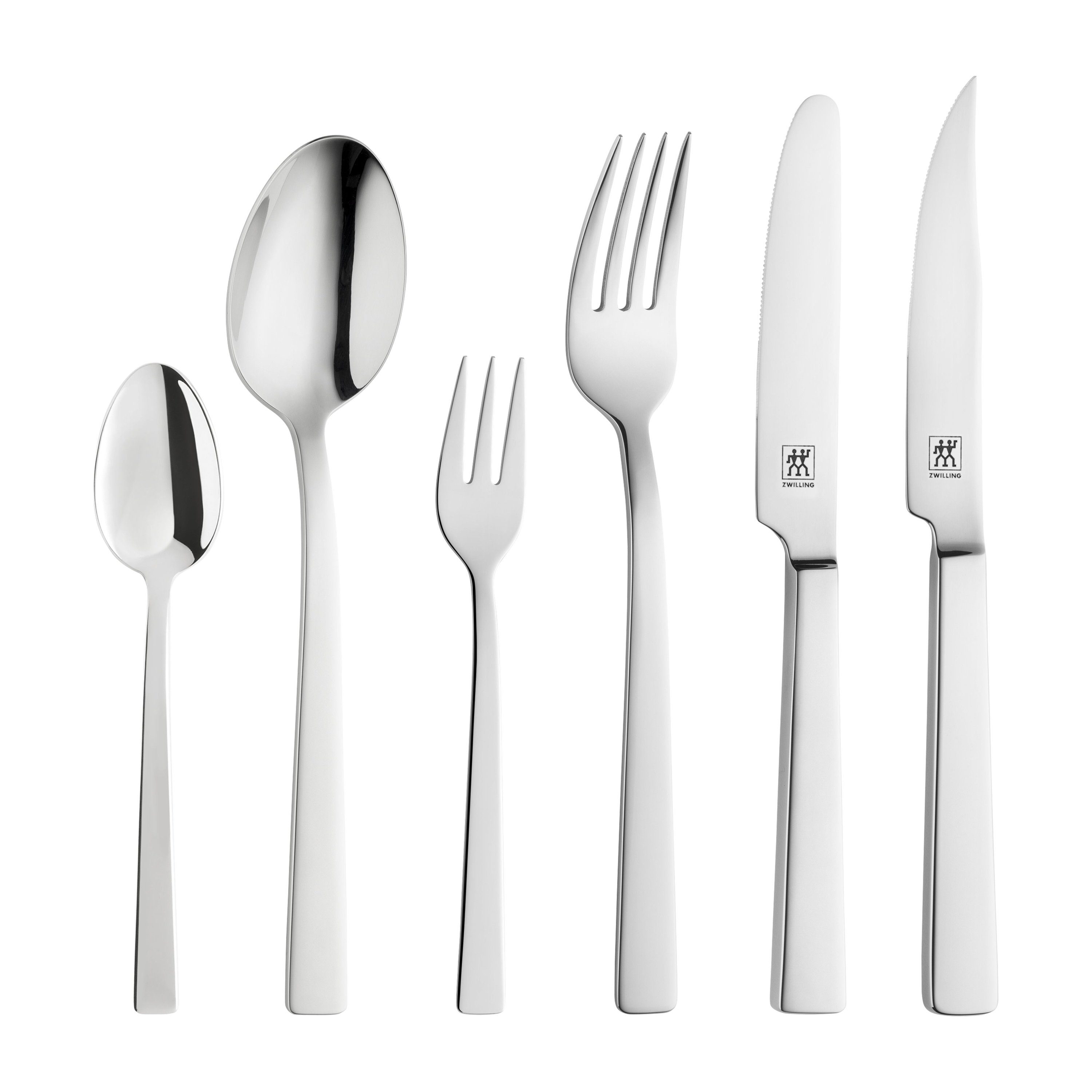Zwilling Besteck-Set Besteckgarnitur ZWILLING KING 72 tlg silber Besteck Besteckset
