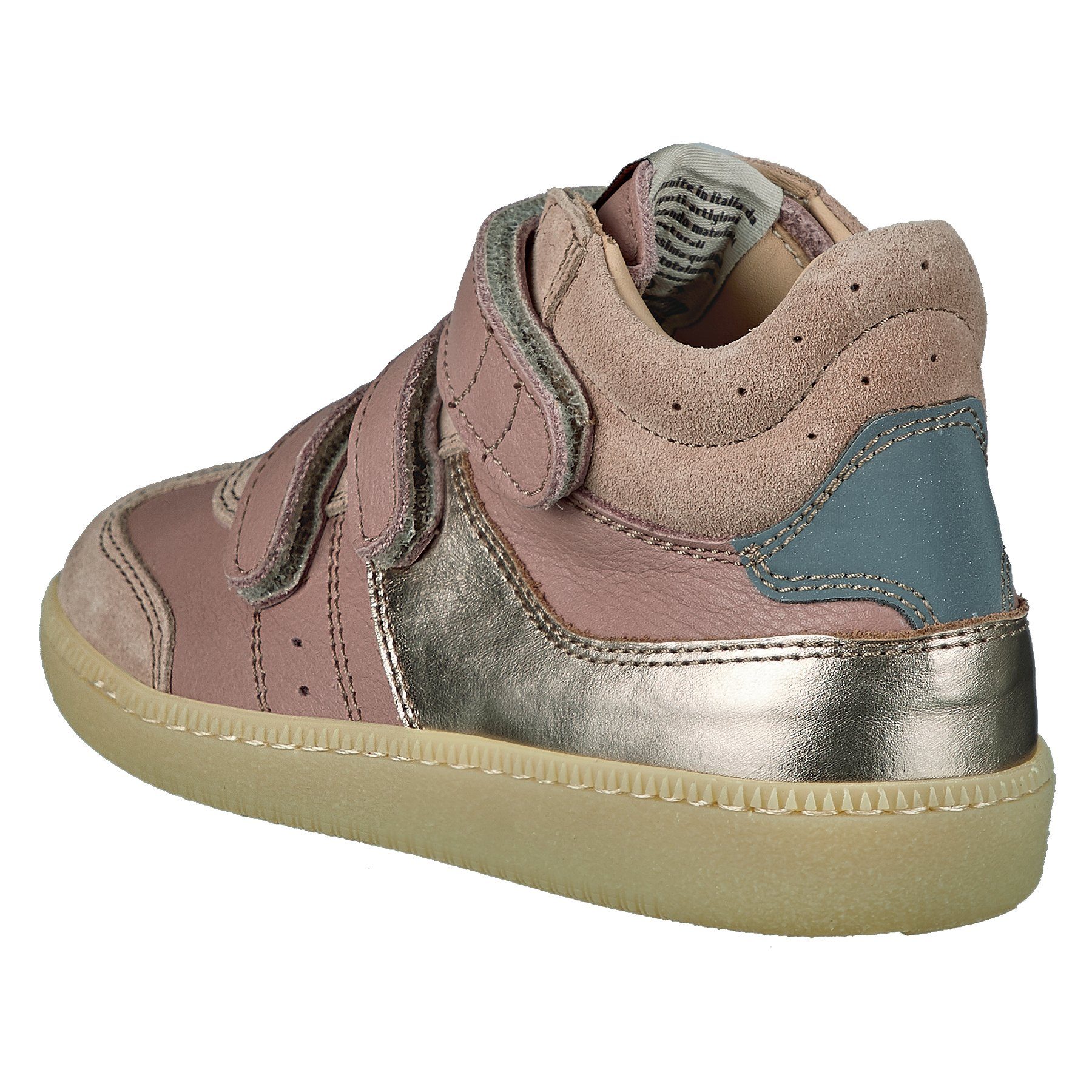 Ocra Ocra Halbschuhe Sneaker 413 Klett Kinder Schuhe pflanz. geg. Rose Bootsschuh
