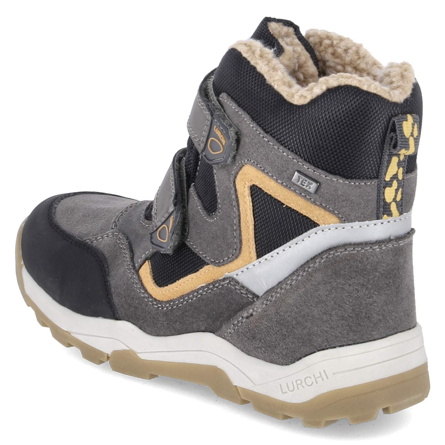 Lurchi Lurchi 63L3013002 00011 Unisex Synthetik, Leder & Textil grey Winterstiefel