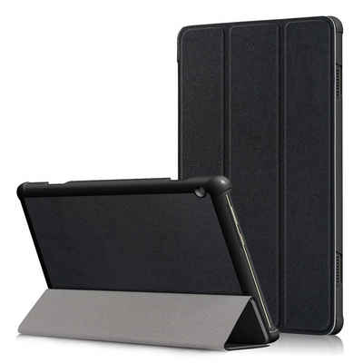 König Design Tablet-Hülle Lenovo Tab M10, Lenovo Tab M10 Schutzhülle Tablet-Hülle Schwarz