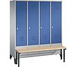 enzianblau RAL 5010 | weißaluminium RAL 9006