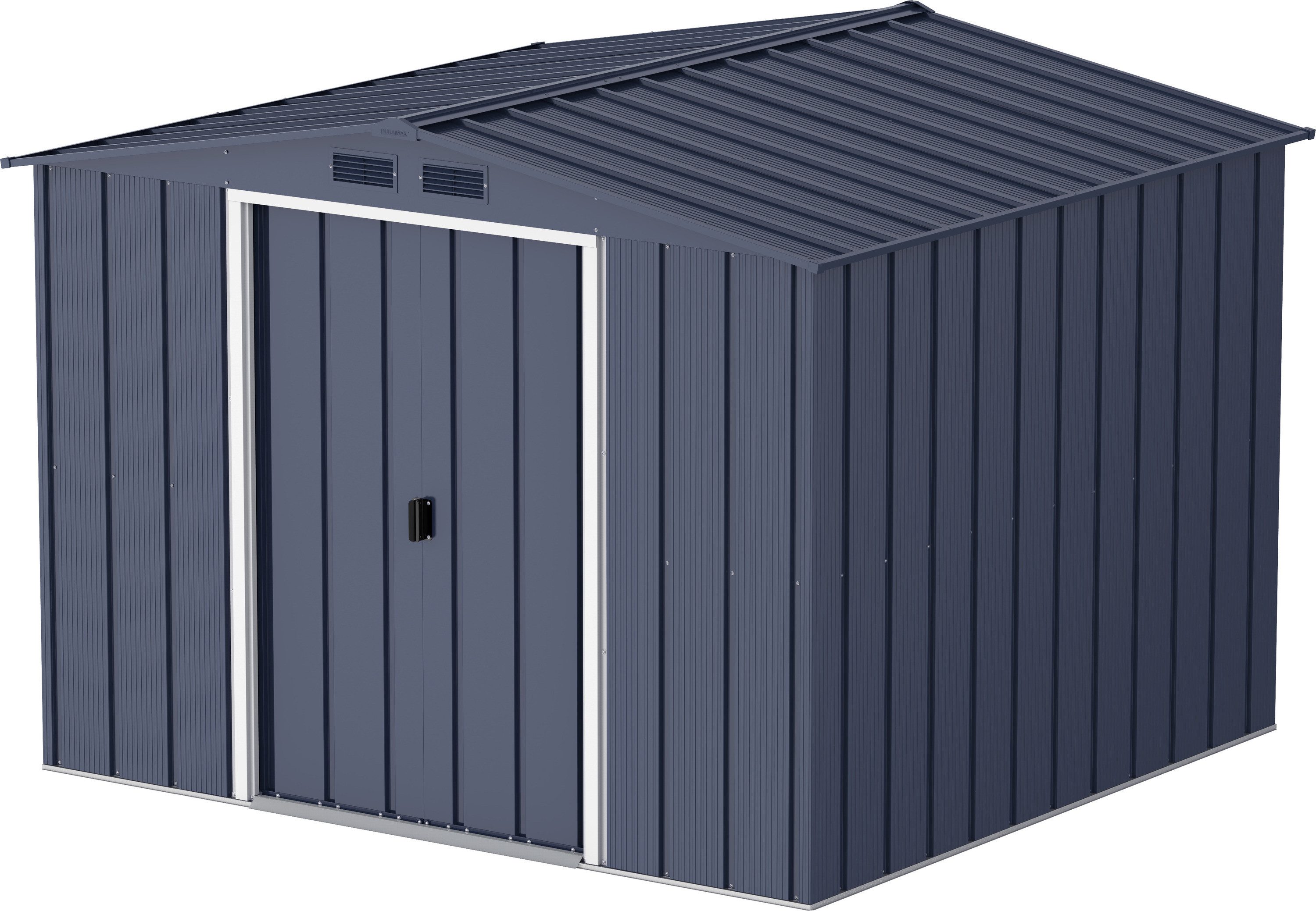 DURAMAX Gerätehaus Metall Gerätehaus 262x234 Gartenhaus Schiebetüren, (1 St)