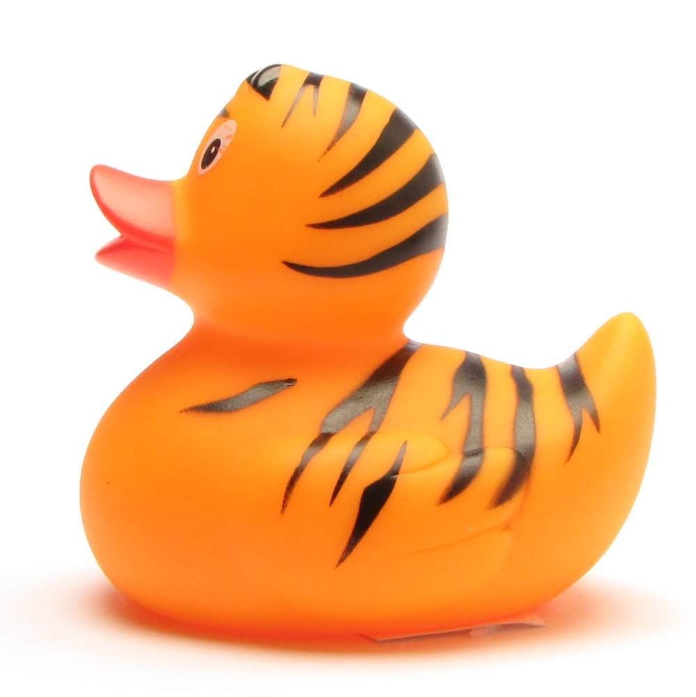 Schnabels Badespielzeug Quietscheentchen Badeente Tiger