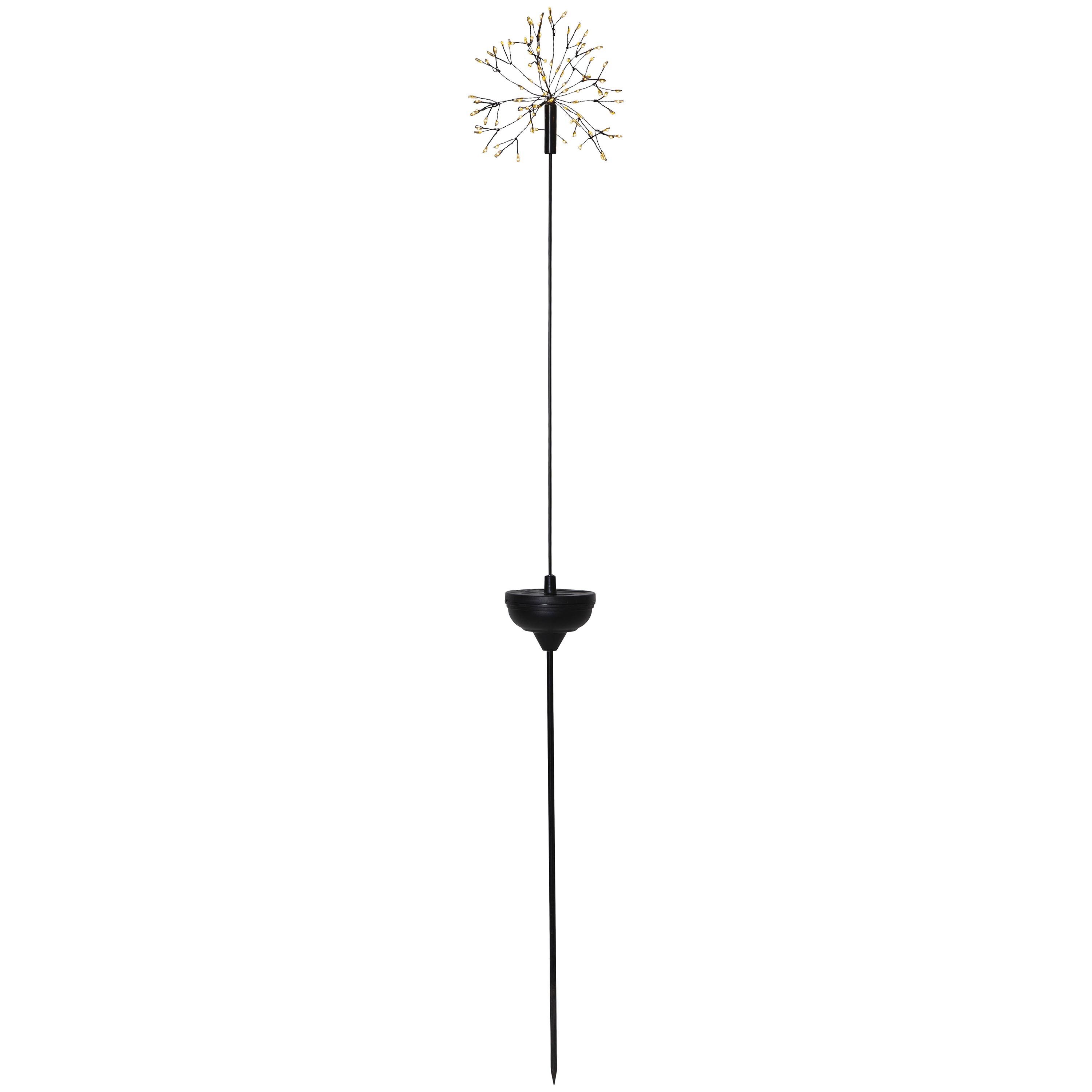 STAR TRADING LED Solarleuchte Firework Solar, LED Solar-Leuchtstab,Firework', 92 LEDs, kleine Feuerwerks-Krone, war