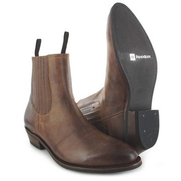 FB Fashion Boots BU1015 Chelsea Boot Braun Stiefelette Rahmengenäht