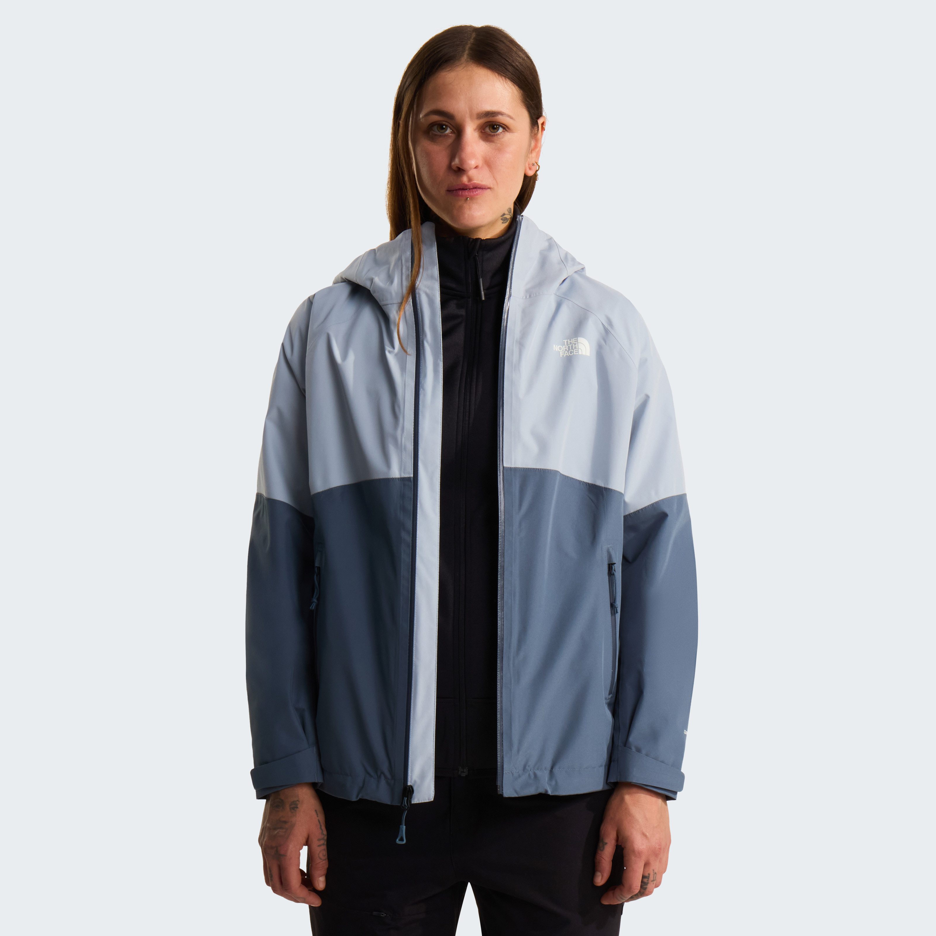 The North Face Outdoorjacke W DIABLO DYNAMIC ZIP-IN JACKET für Erwachsene, wasserabweisend und wasserdicht