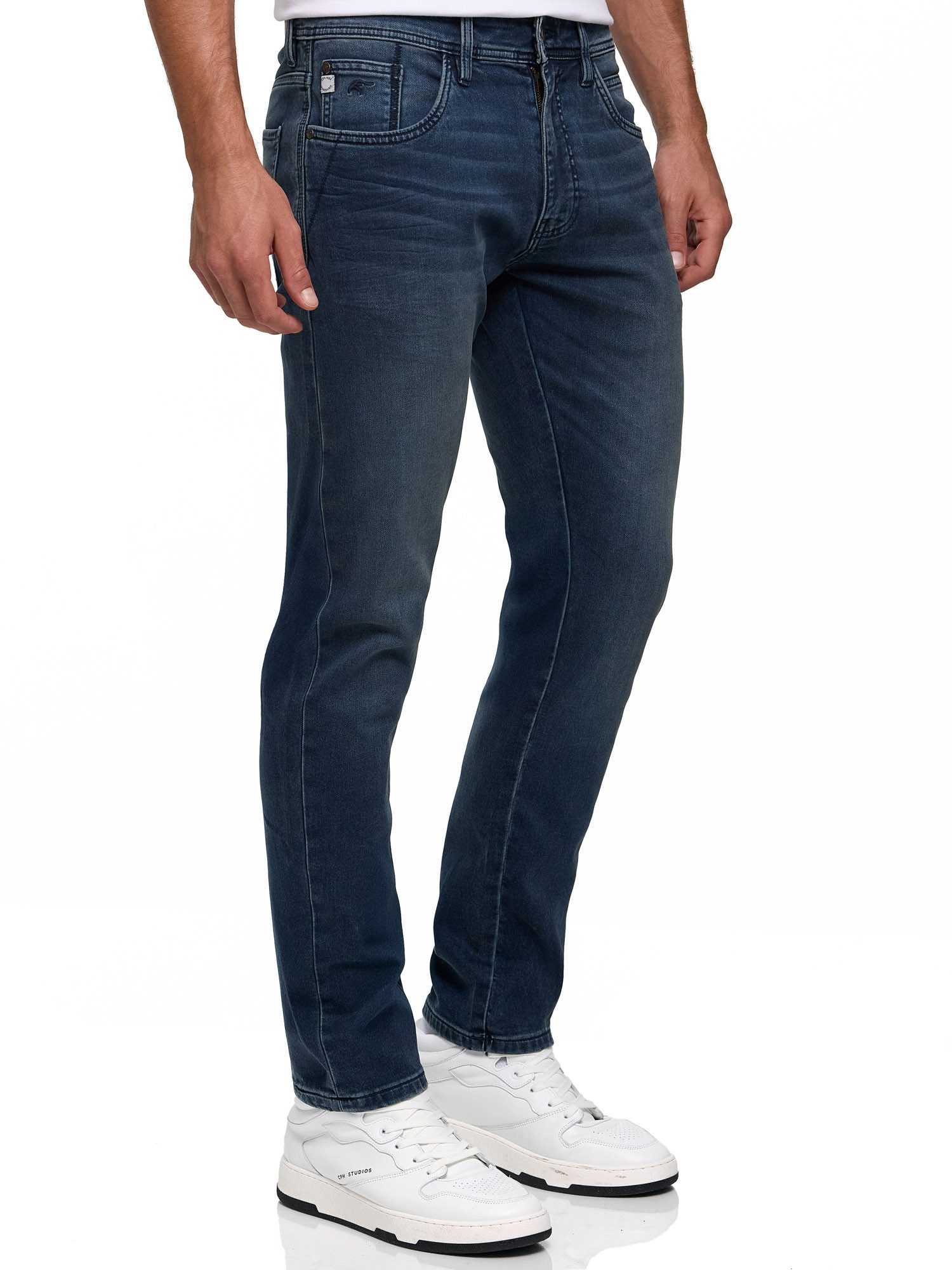 Indicode Regular-fit-Jeans INCoil Baumwollmischung, regular fit