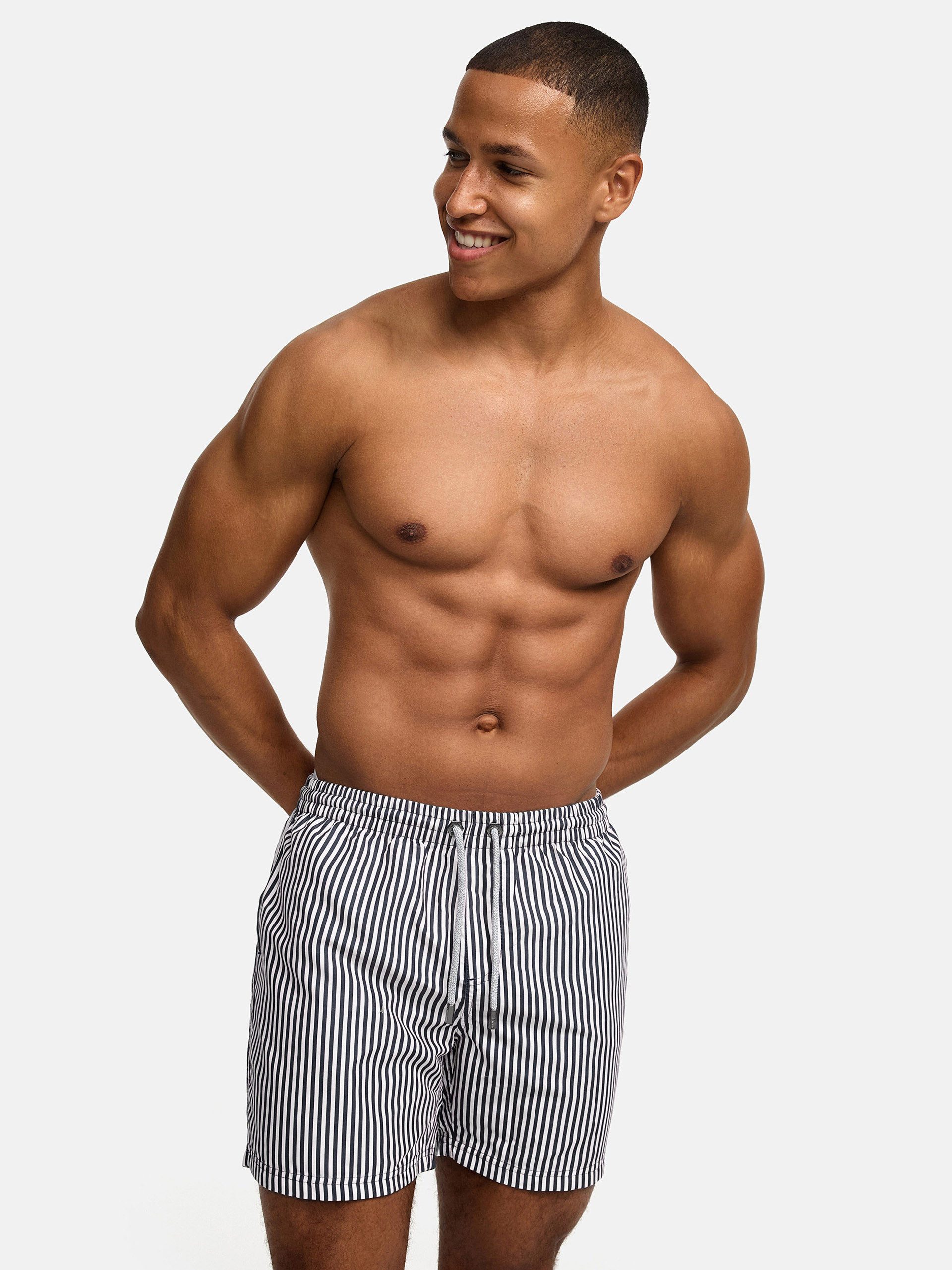 Bondi Joe Badeshorts Premium Badehose Campbell ohne Netz Boardshorts schnelltrocknend
