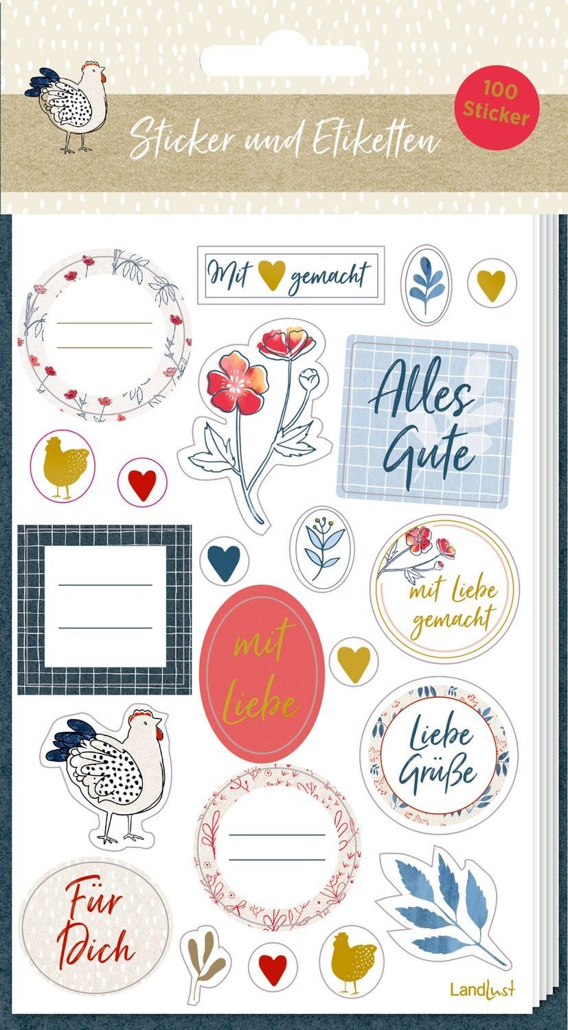 Coppenrath Sticker Stickerbogen mit 100 Stickern