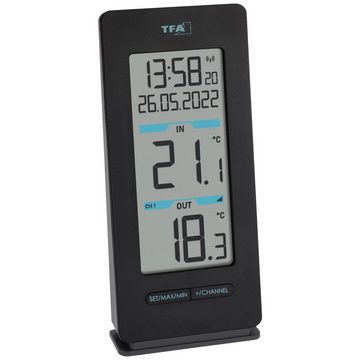 TFA Dostmann Hygrometer Funk-Thermometer BUDDY