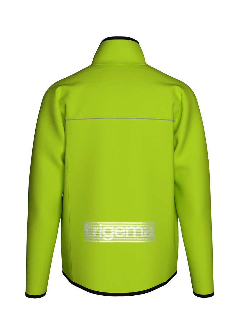 Trigema Trainingsjacke TRIGEMA Praktische Sportjacke aus Microfaser (1-St)
