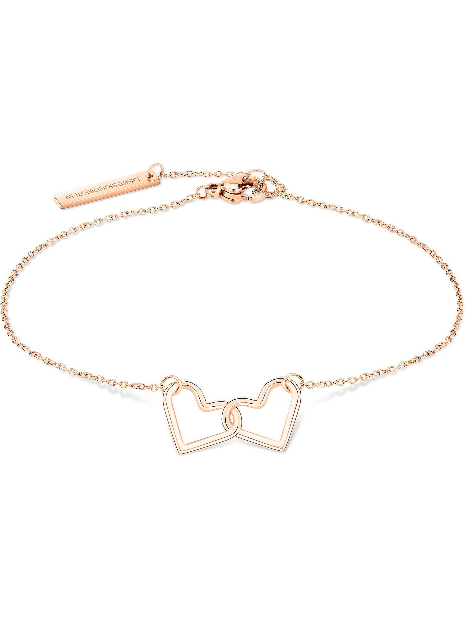 Liebeskind Berlin Edelstahlarmband Liebeskind Damen-Armband Edelstahl Herz, günstig online kaufen