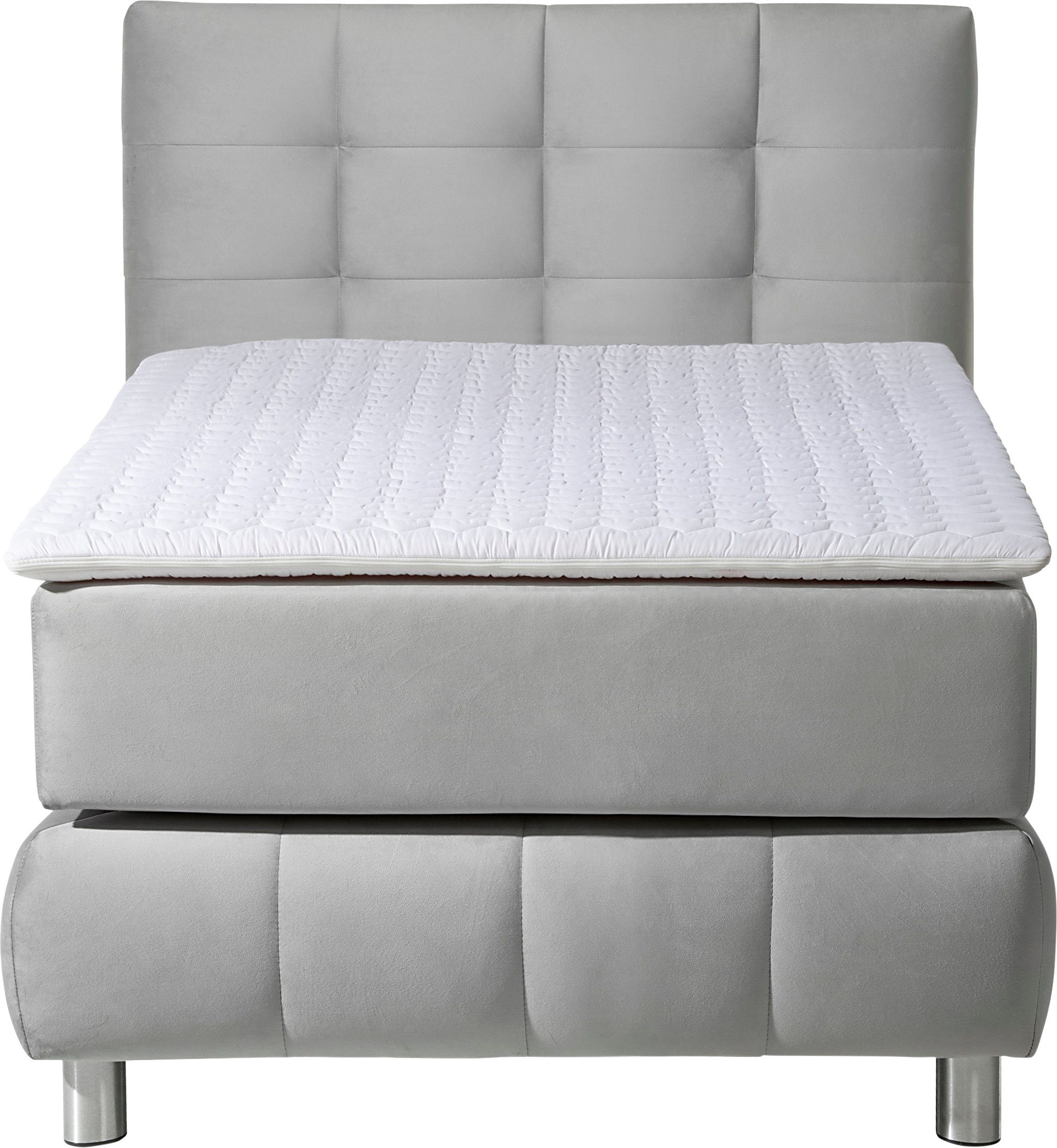 Home affaire Boxspringbett Salo, incl. Topper, 6 Breiten, 2 Härtegrade, TFK auch in Härtegrad 4