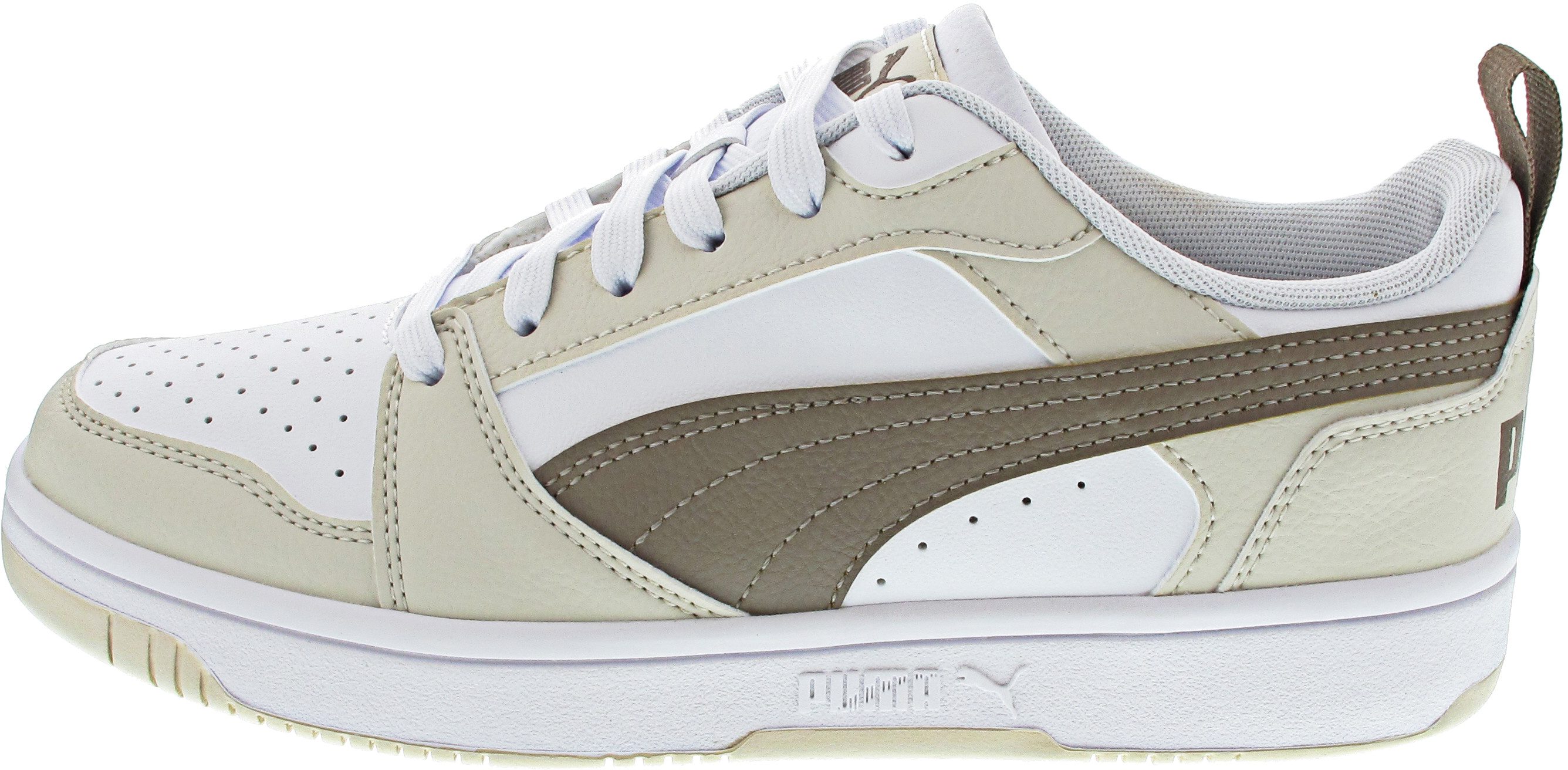 PUMA White-Totally Taupe-Alpine Snow