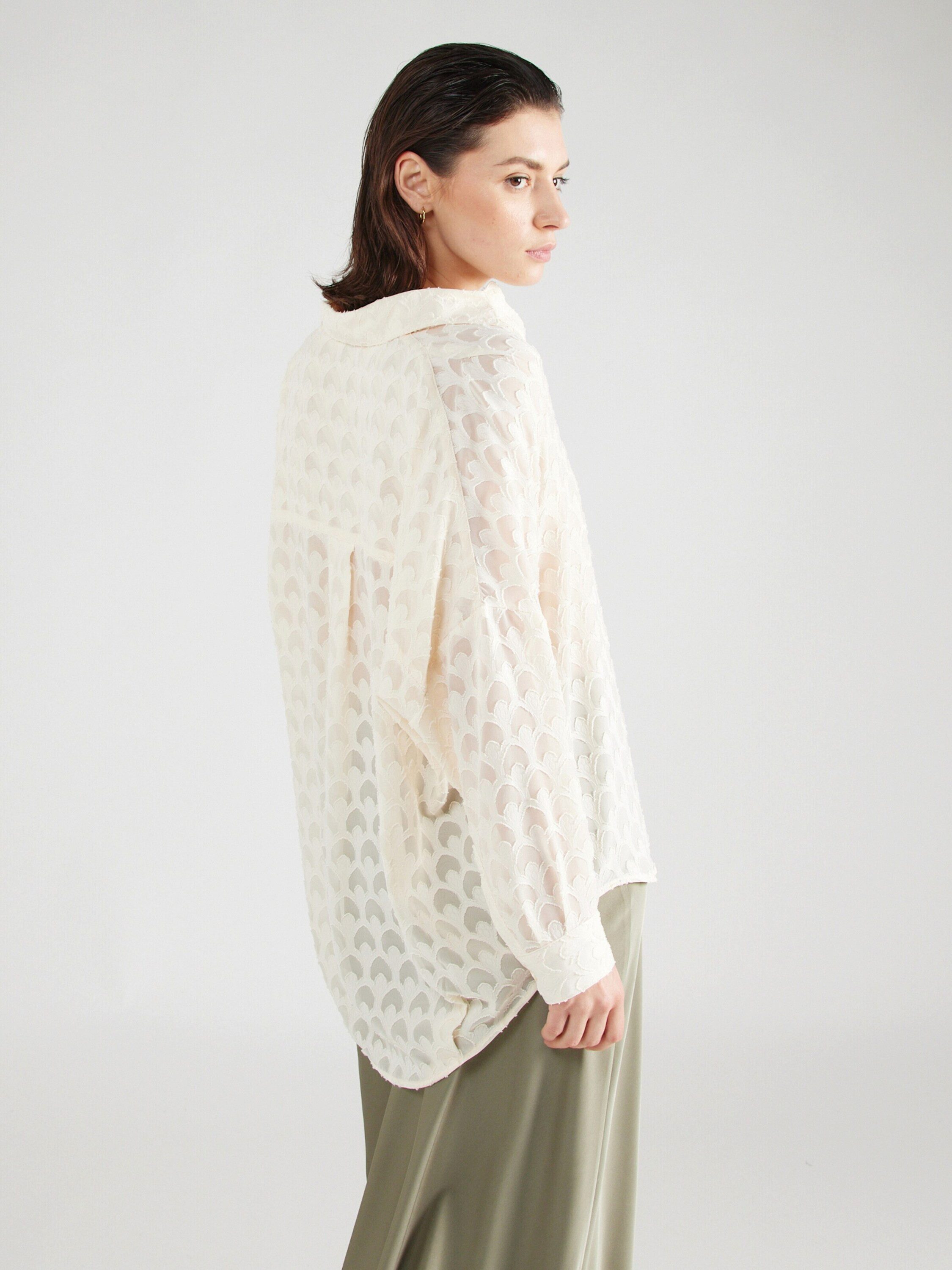 French Connection Langarmbluse (1-tlg) Drapiert/gerafft