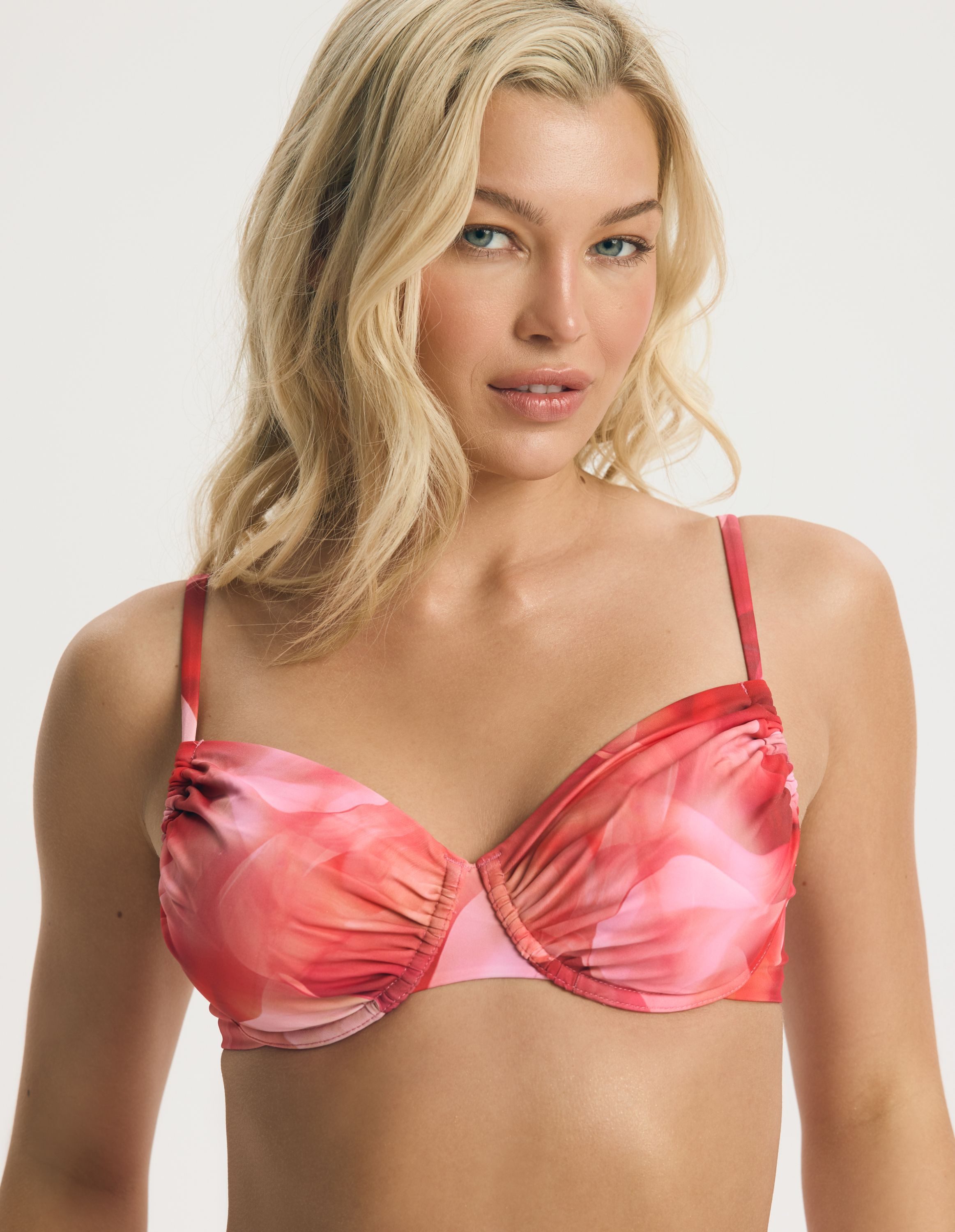 ESOTIQ Bügel-Bikini-Top Bikini Top Soft SOLENZARA, ohne Polster, mit Bügel