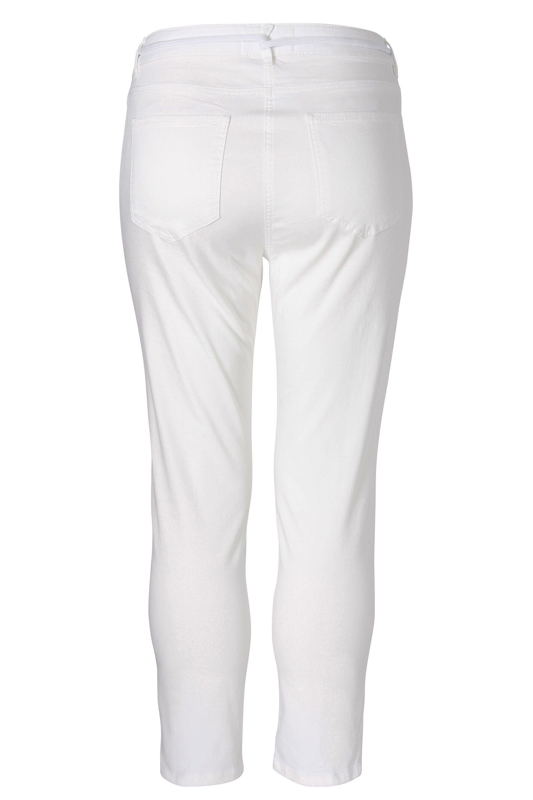 FRAPP Stoffhose in unifarbenem Design günstig online kaufen