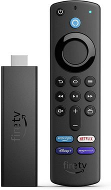 Amazon Streaming-Stick Fire TV Stick 4k Max mit Wi-Fi 6 Alexa-Sprachfernbedienung schwarz