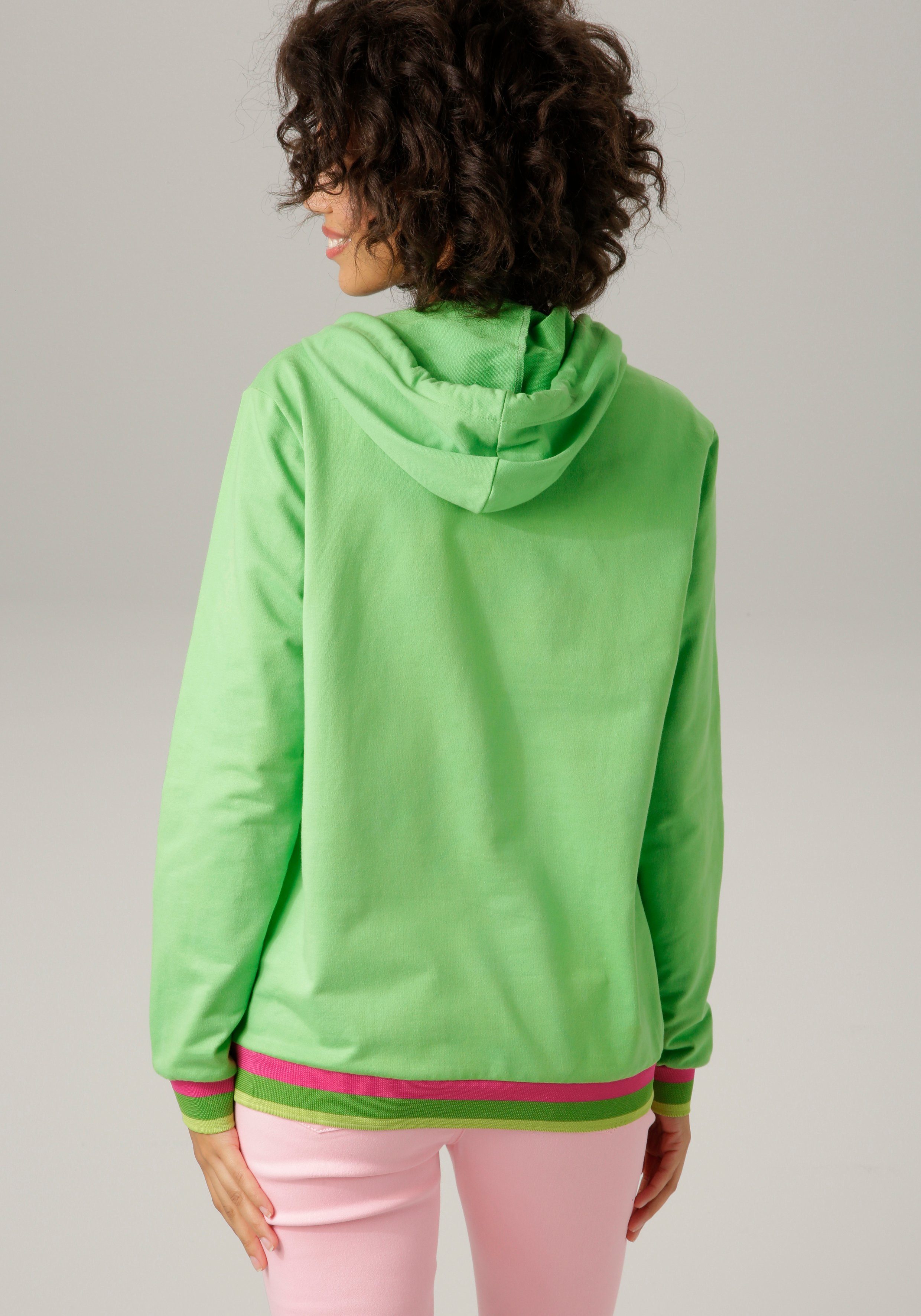 Aniston CASUAL Sweatshirt mit "ENJOY"-Schriftzug günstig online kaufen