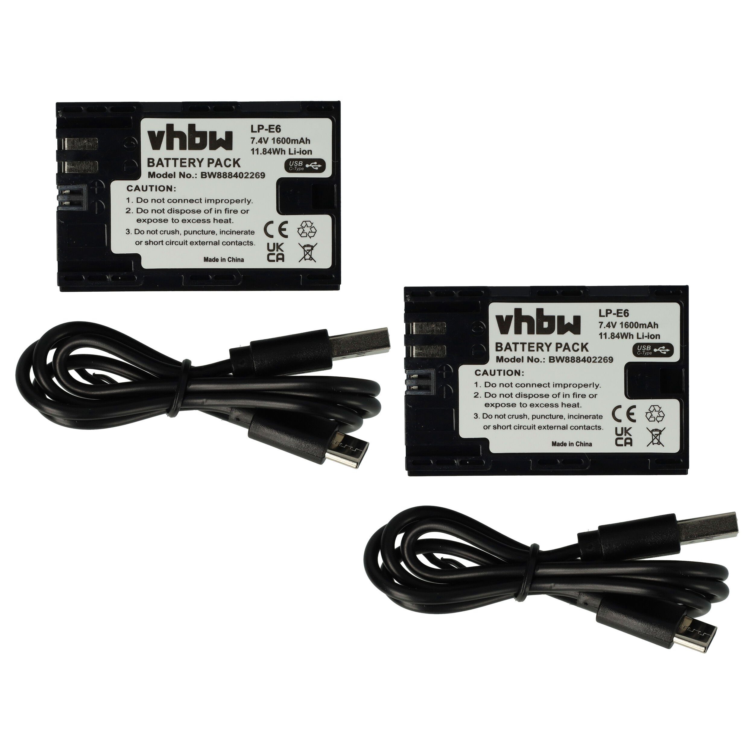 vhbw kompatibel (7,4 Direct Tether Air Kamera-Akku mAh mit Li-Ion 1600 Tools V)