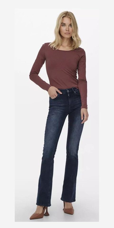 ONLY Schlagjeans ONLBLUSH MID FLARED DNM günstig online kaufen