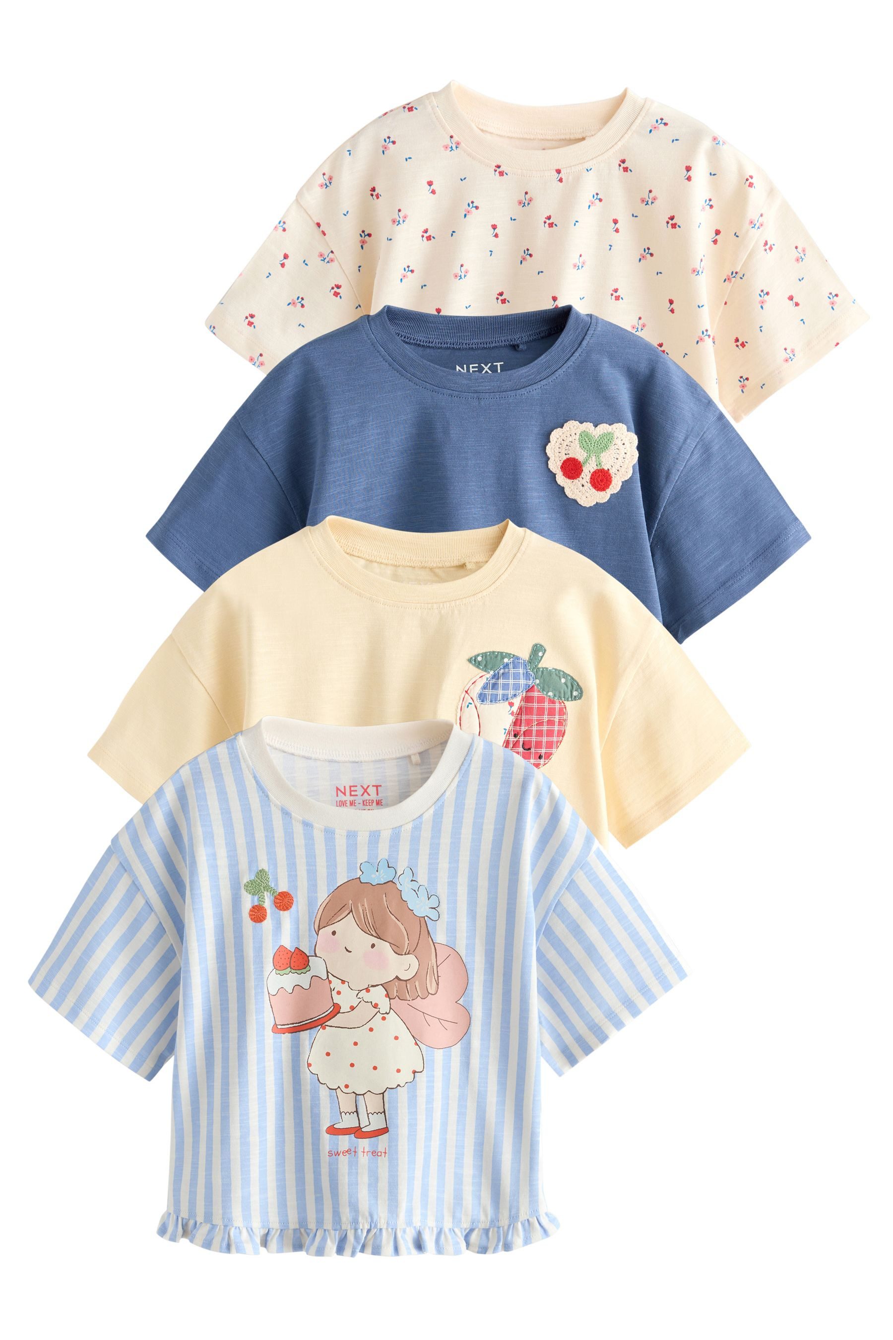 Next T-Shirt 4er-Pack T-Shirts (4-tlg)