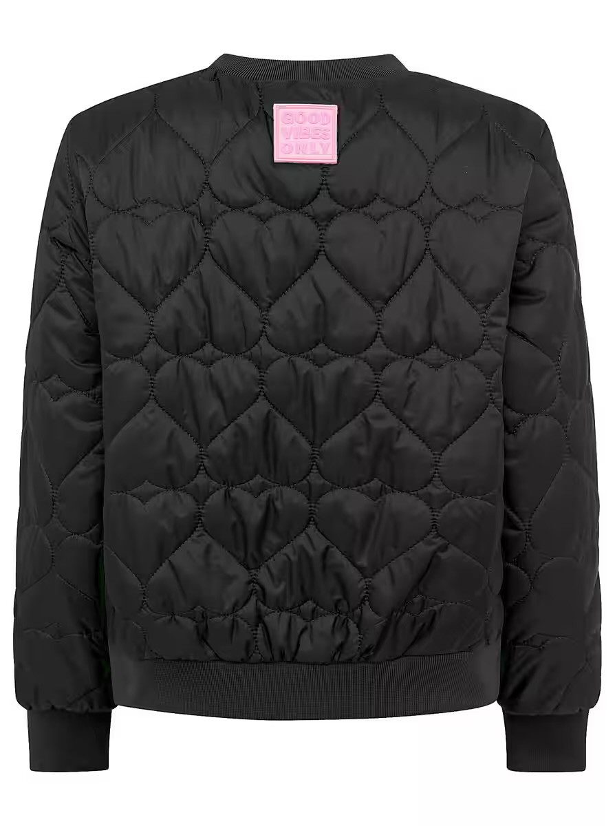 Zwillingsherz Steppjacke Bomberjacke mit gesteppten Herzen, mit Taschen und günstig online kaufen