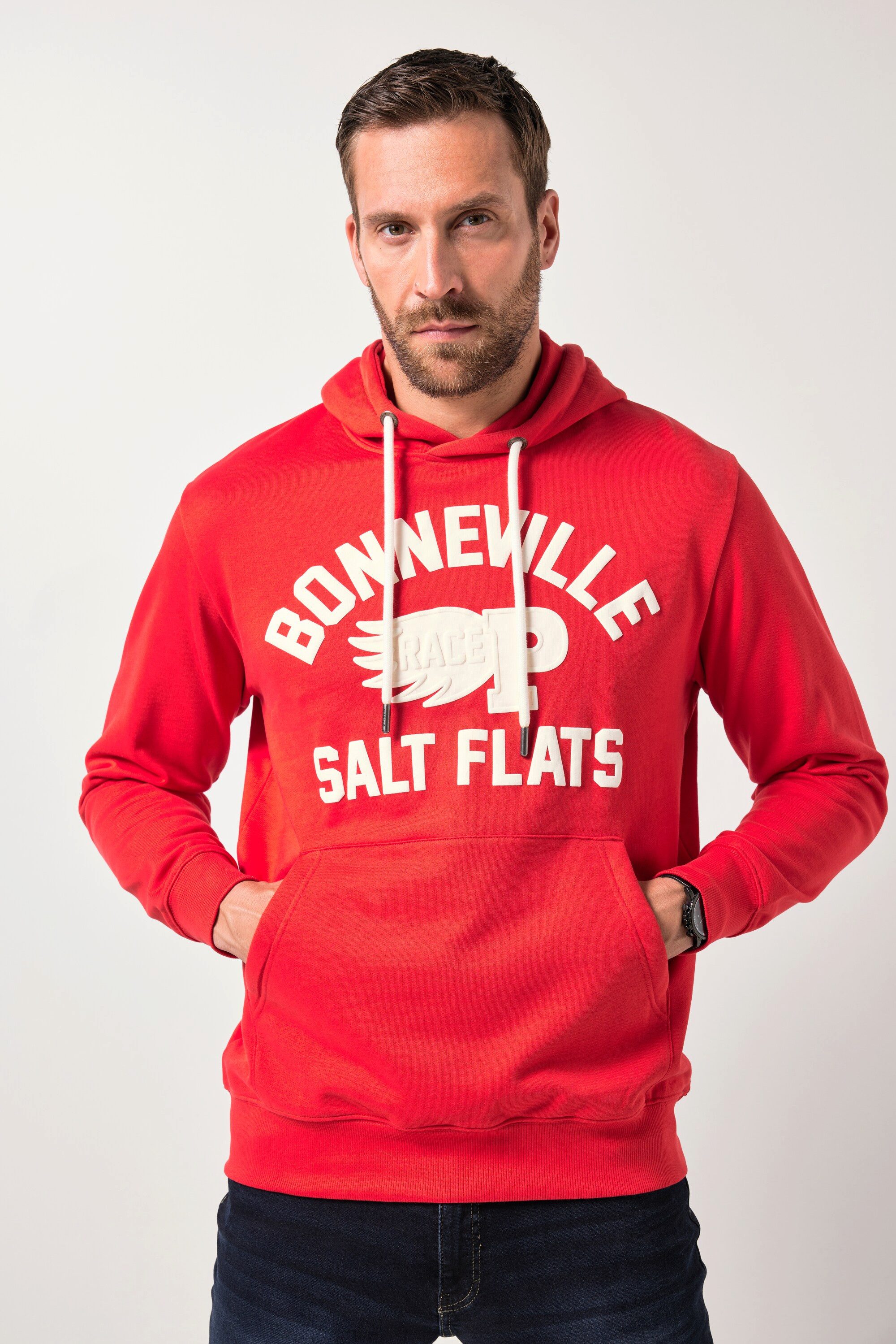 Sweatshirt Hoodie Kapuzensweater Brustprint