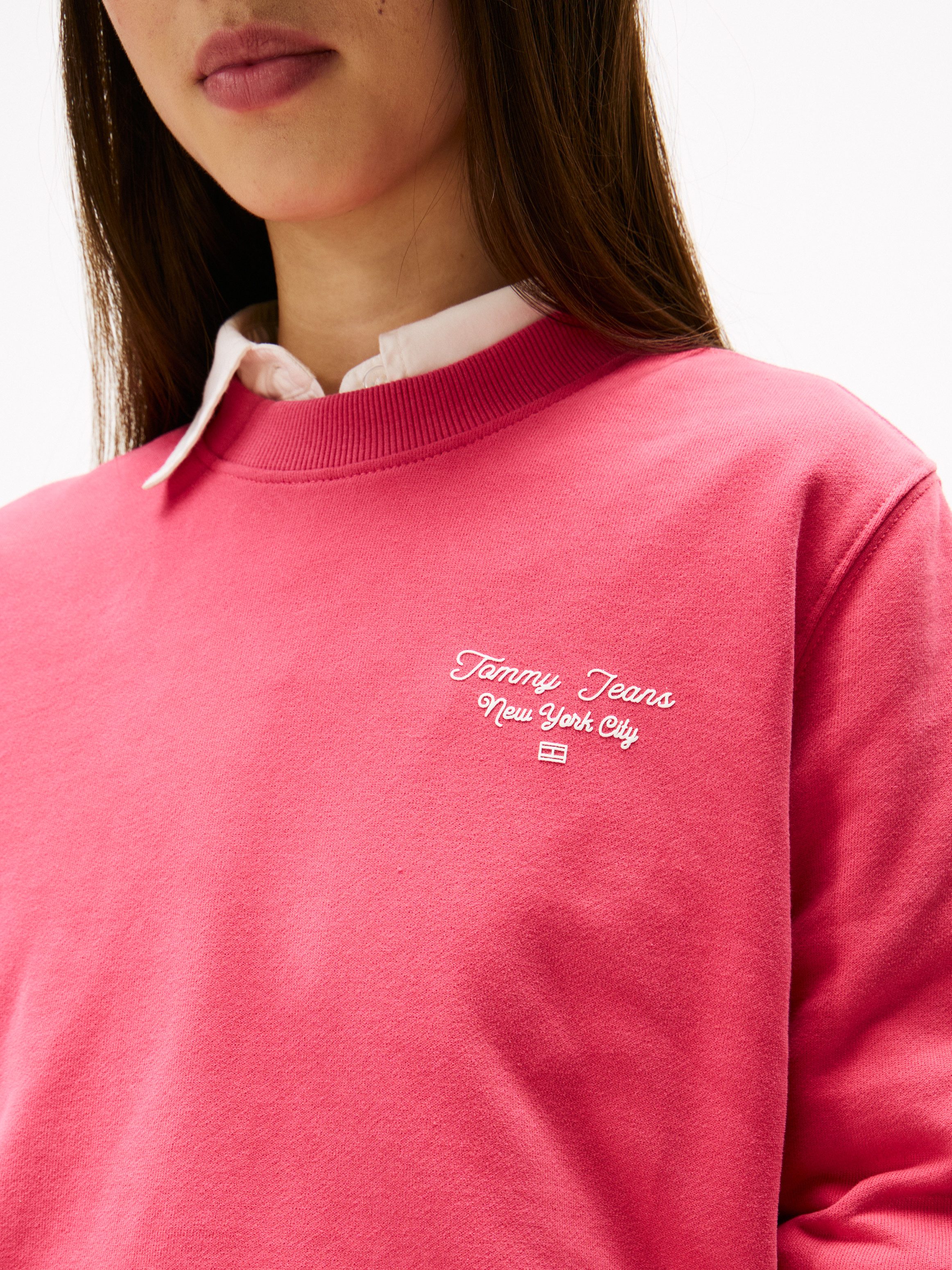 Tommy Jeans Sweatshirt TJW REG ESS LOGO 1 CREW EXT günstig online kaufen